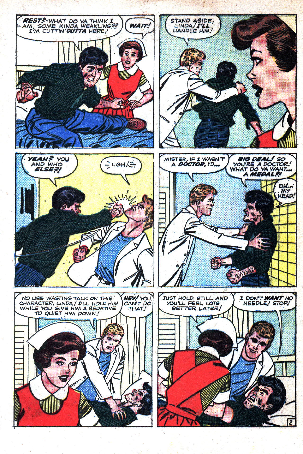Read online Linda Carter, Student Nurse comic -  Issue #8 - 4