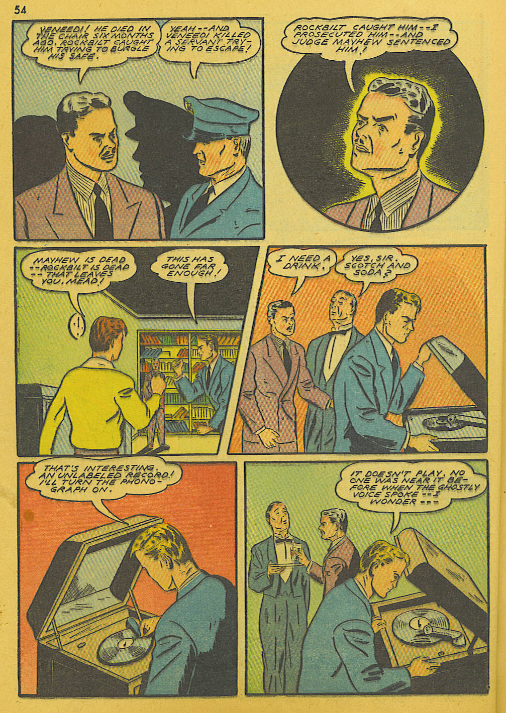 Read online Super-Magician Comics comic -  Issue #10 - 54