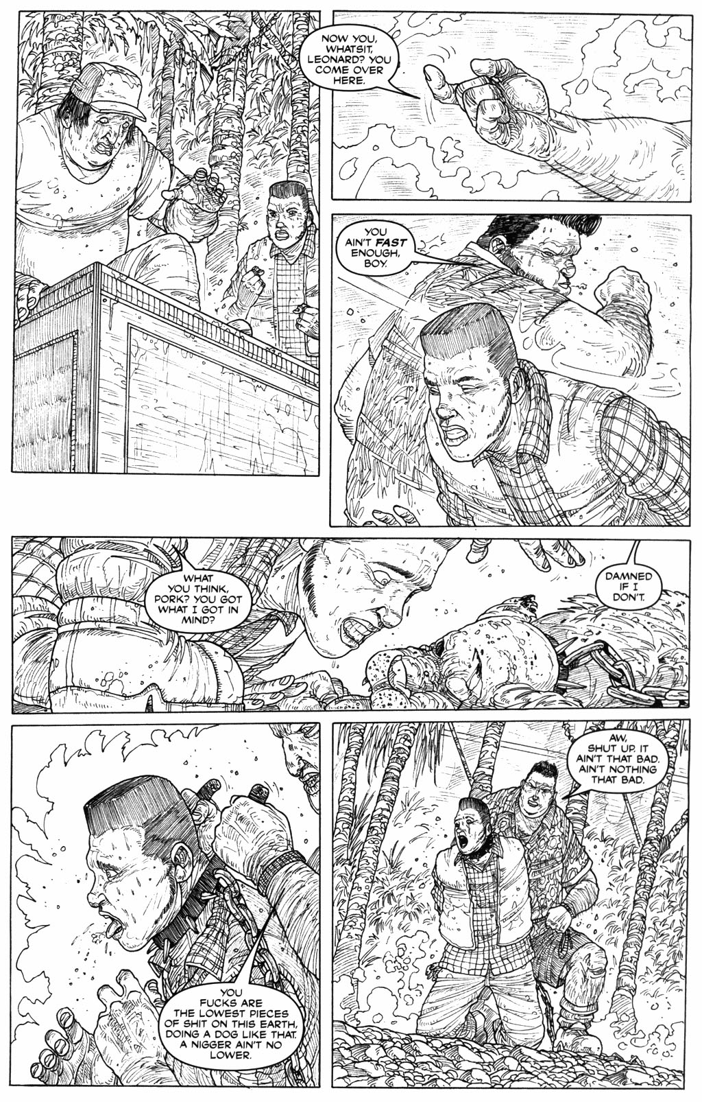 Read online Joe R. Lansdale's By Bizarre Hands comic -  Issue #5 - 20