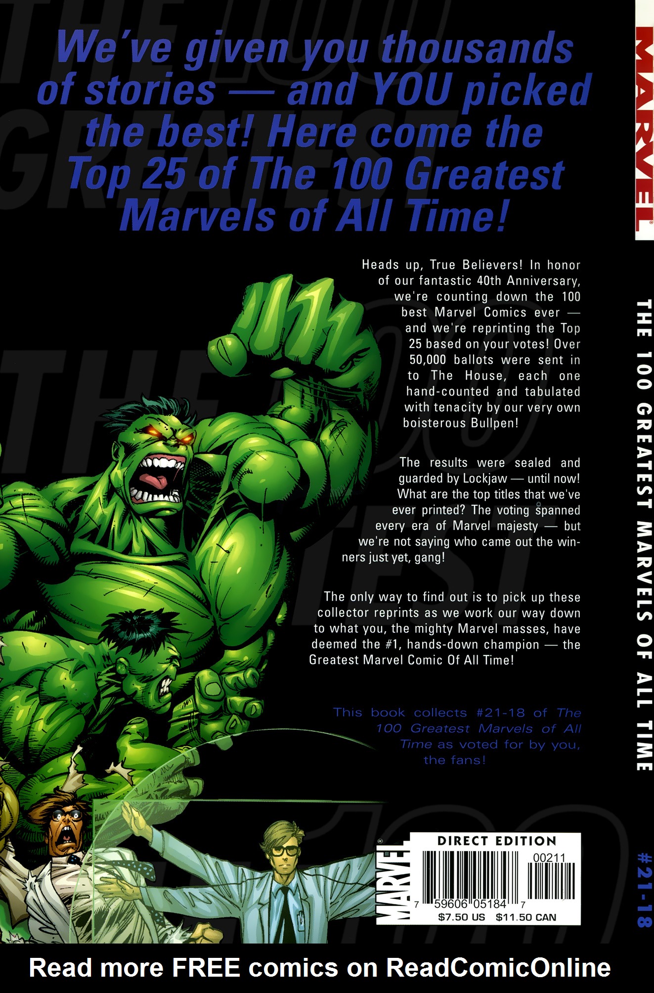 Read online The 100 Greatest Marvels of All Time comic -  Issue #2 - 114