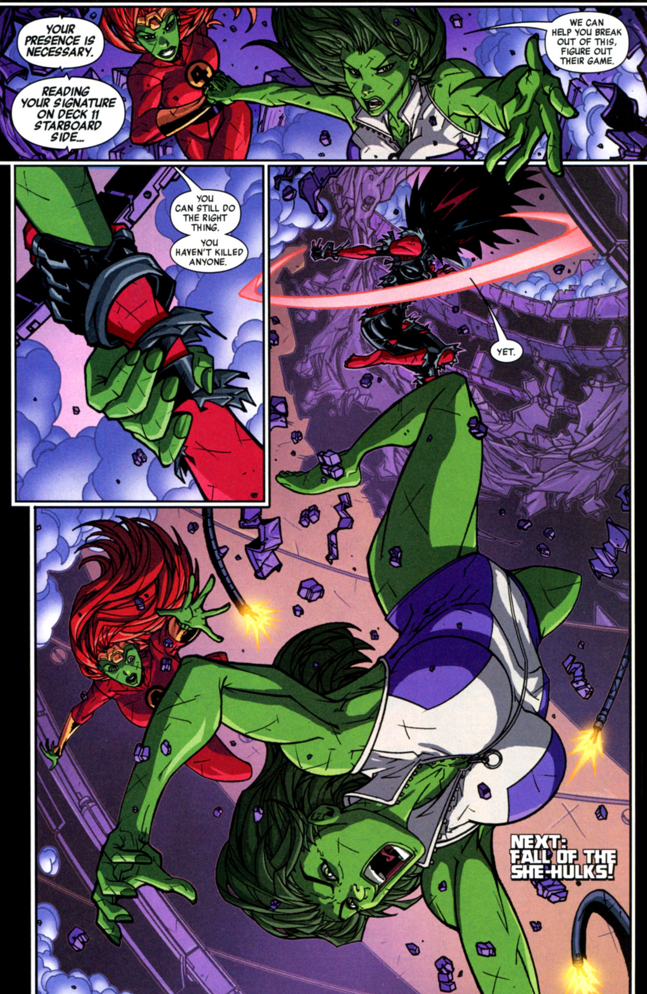 Read online Fall of the Hulks: The Savage She-Hulks comic -  Issue #2 - 24