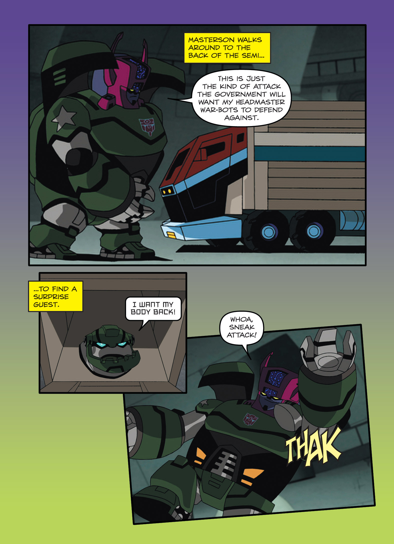 Read online Transformers Animated comic -  Issue #6 - 48