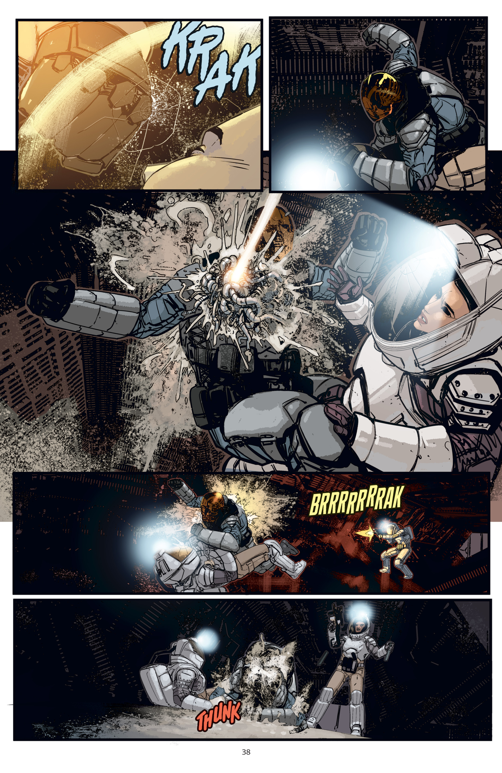 Read online Aliens: Resistance comic -  Issue # _TPB - 38