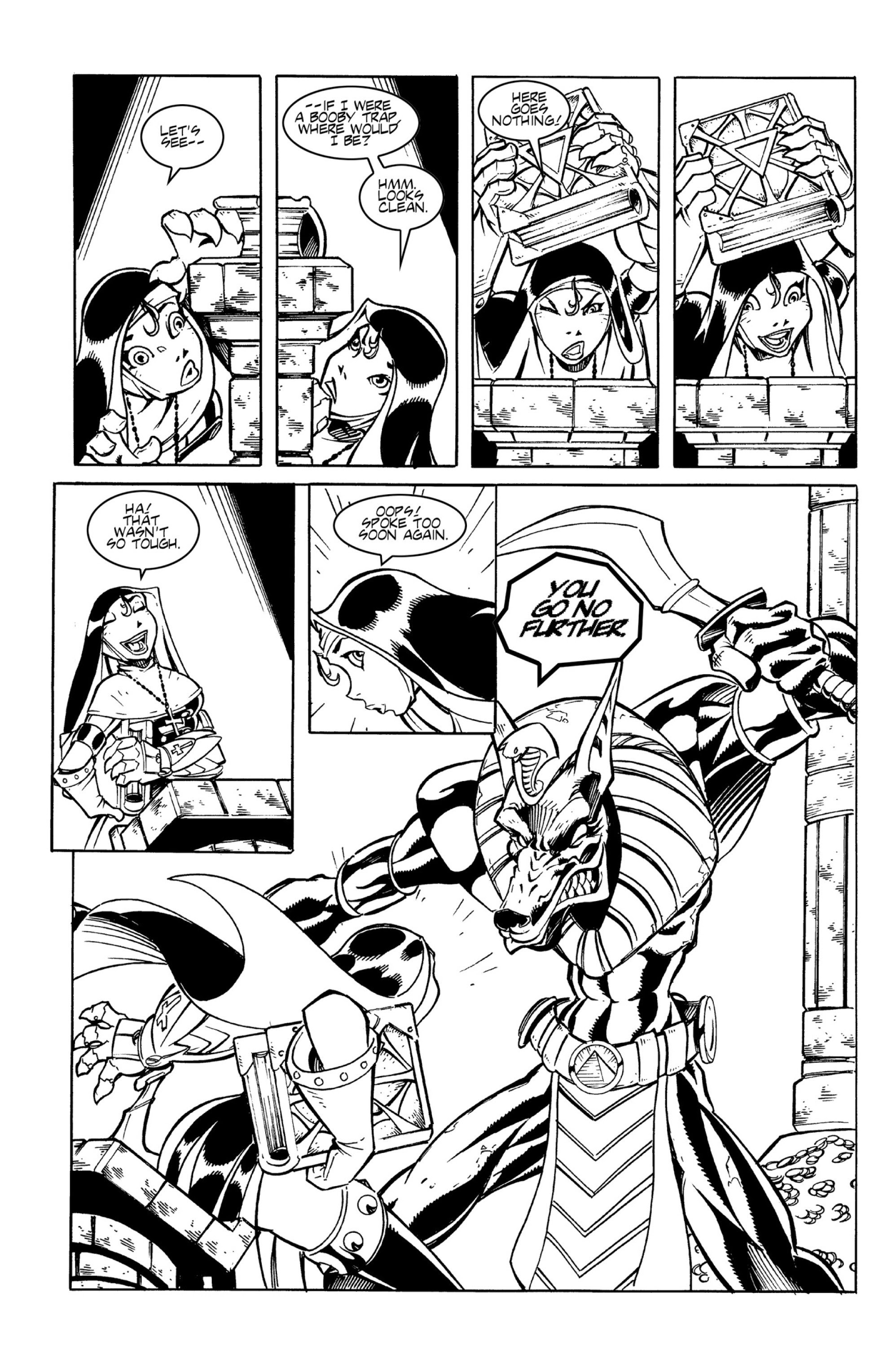 Read online Warrior Nun Areala: Armor of God comic -  Issue # TPB - 33