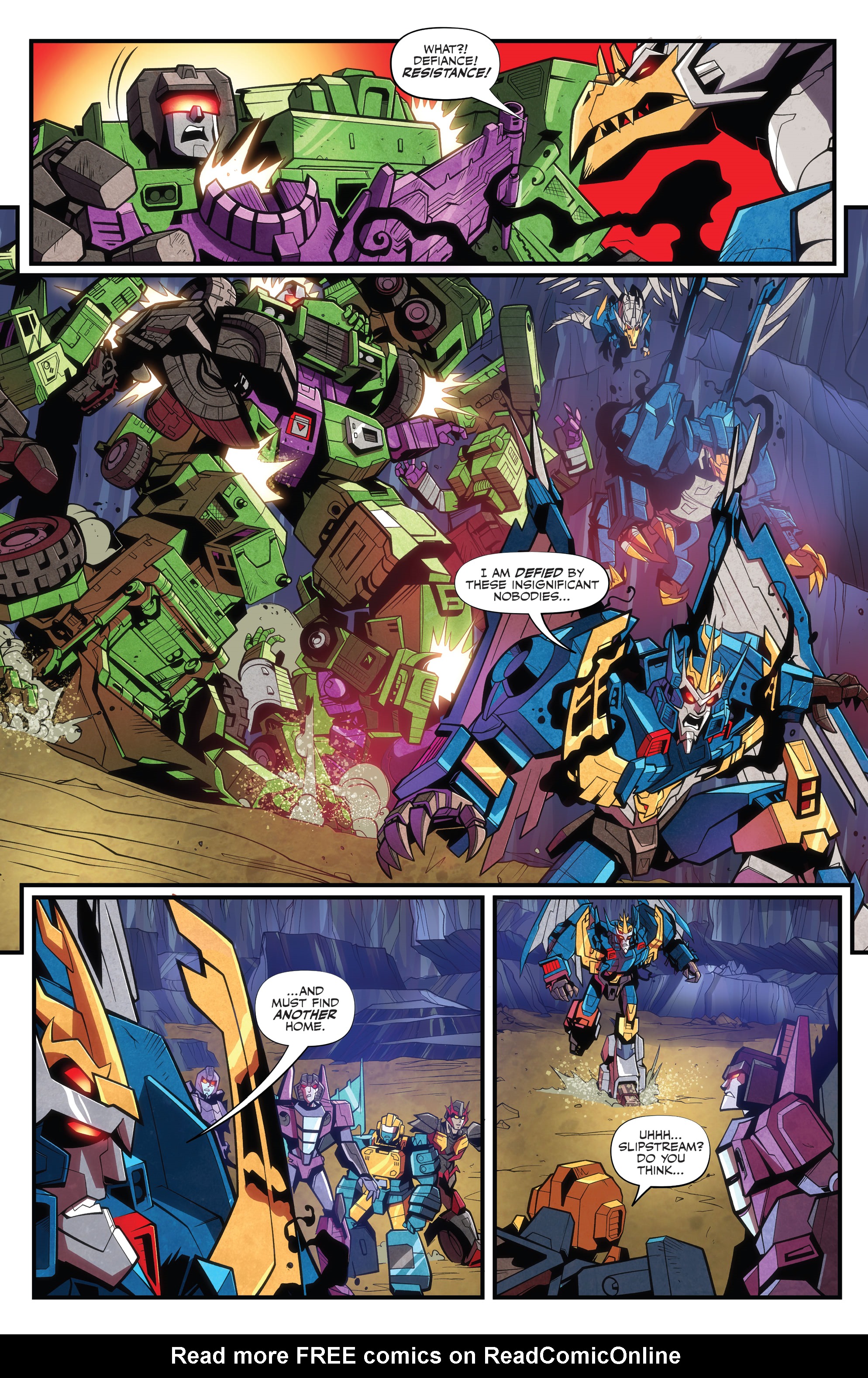 Read online Transformers: War’s End comic -  Issue #4 - 5