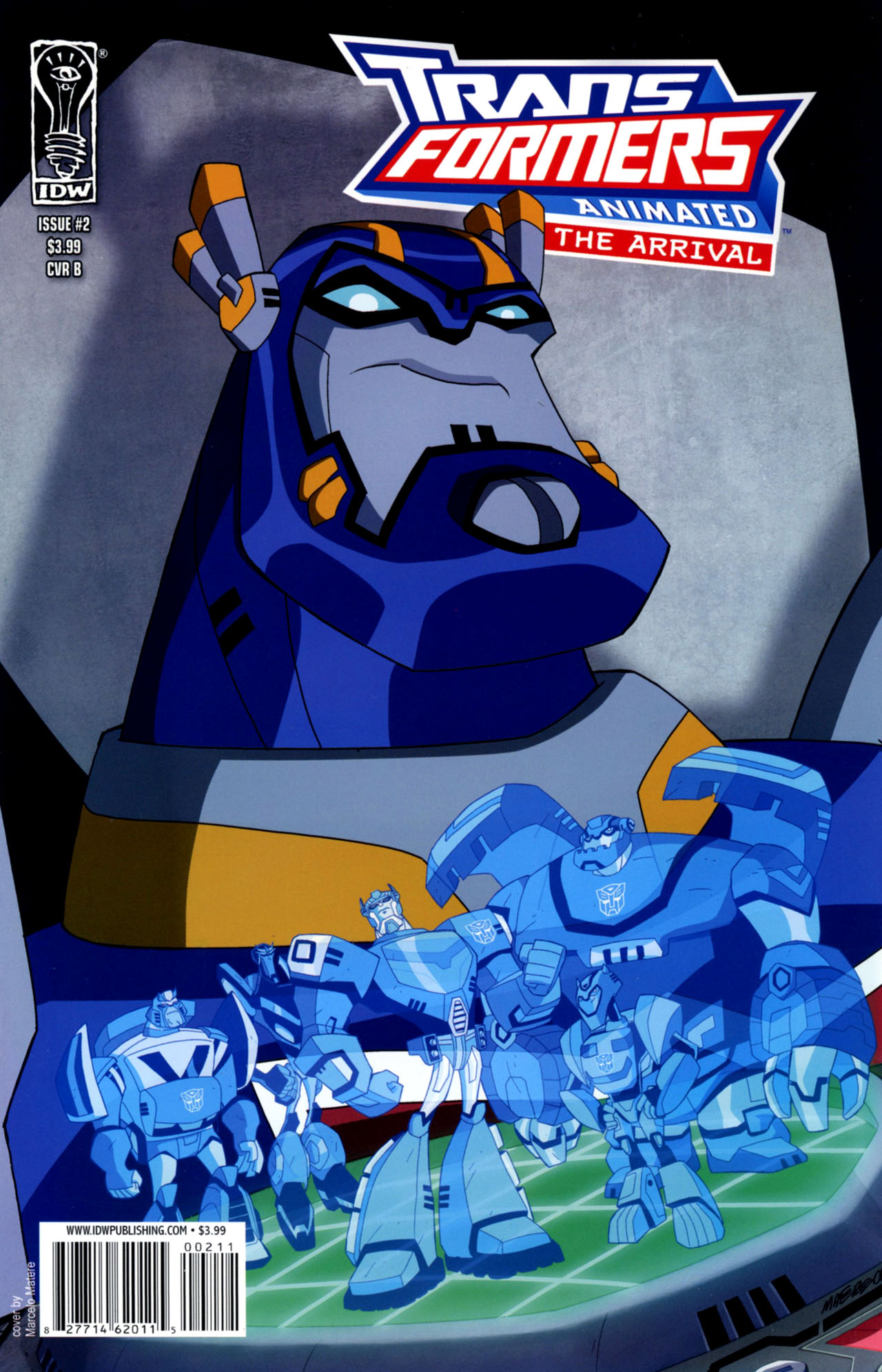 Read online Transformers Animated: The Arrival comic -  Issue #2 - 2