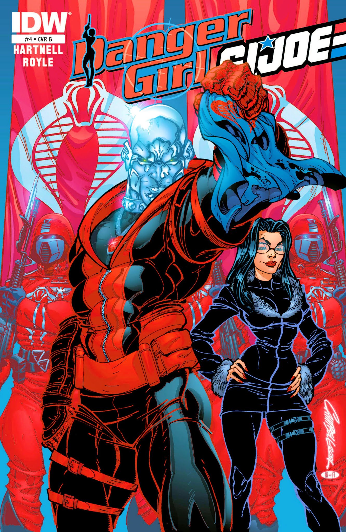 Read online Danger Girl/G.I. Joe comic -  Issue #4 - 2