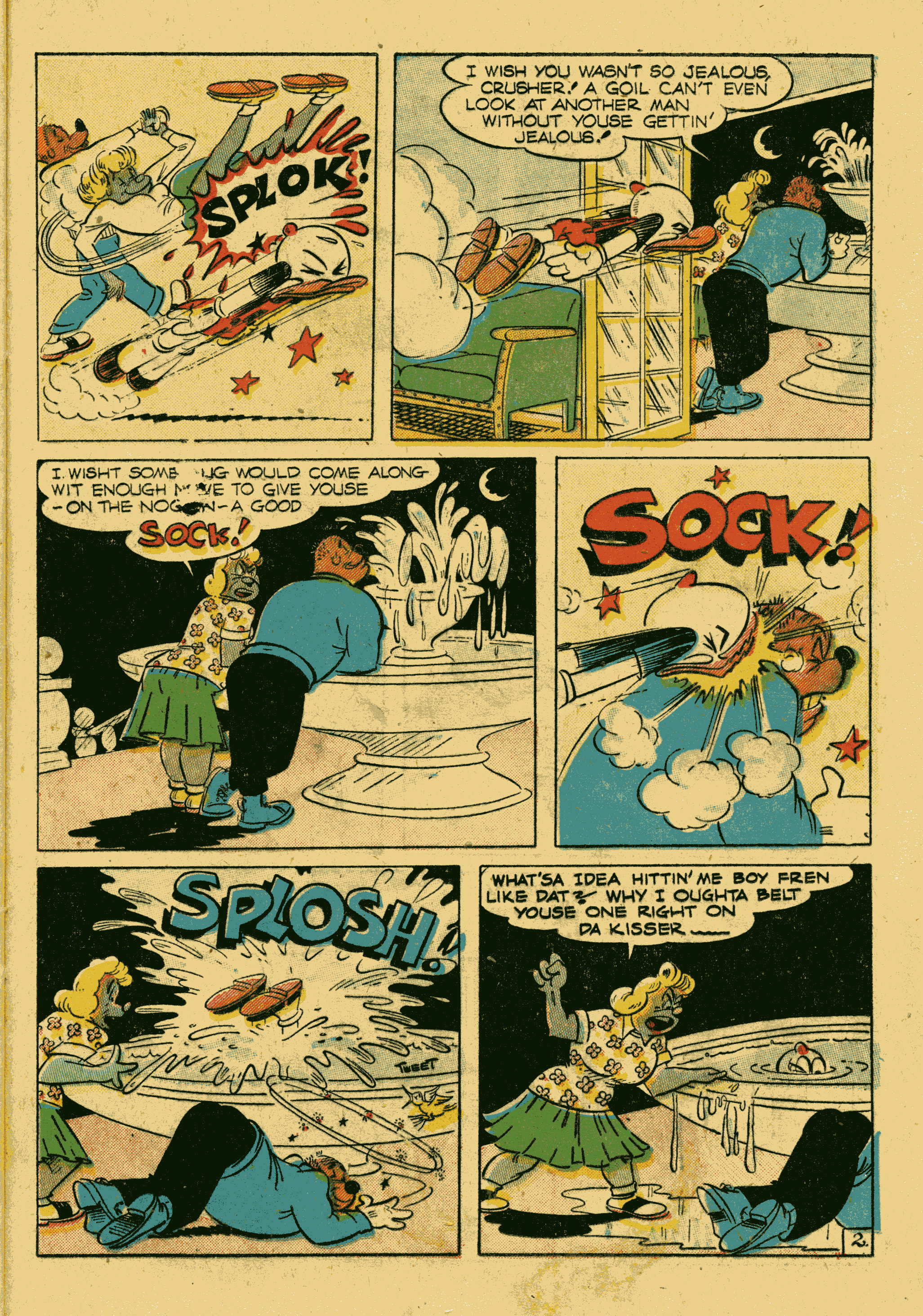 Read online Super Duck Comics comic -  Issue #34 - 37