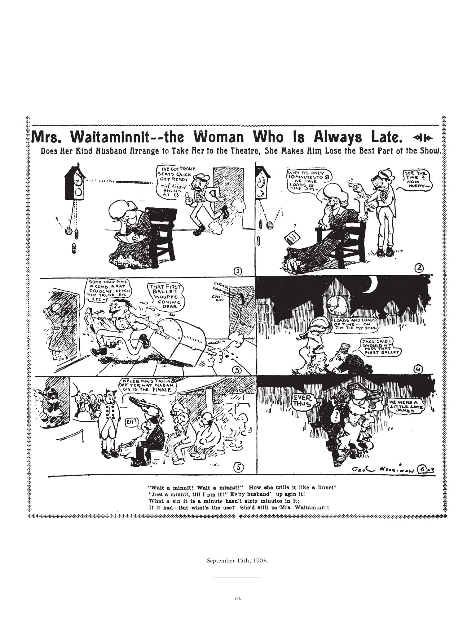 Read online Krazy & Ignatz comic -  Issue # TPB 3 - 10