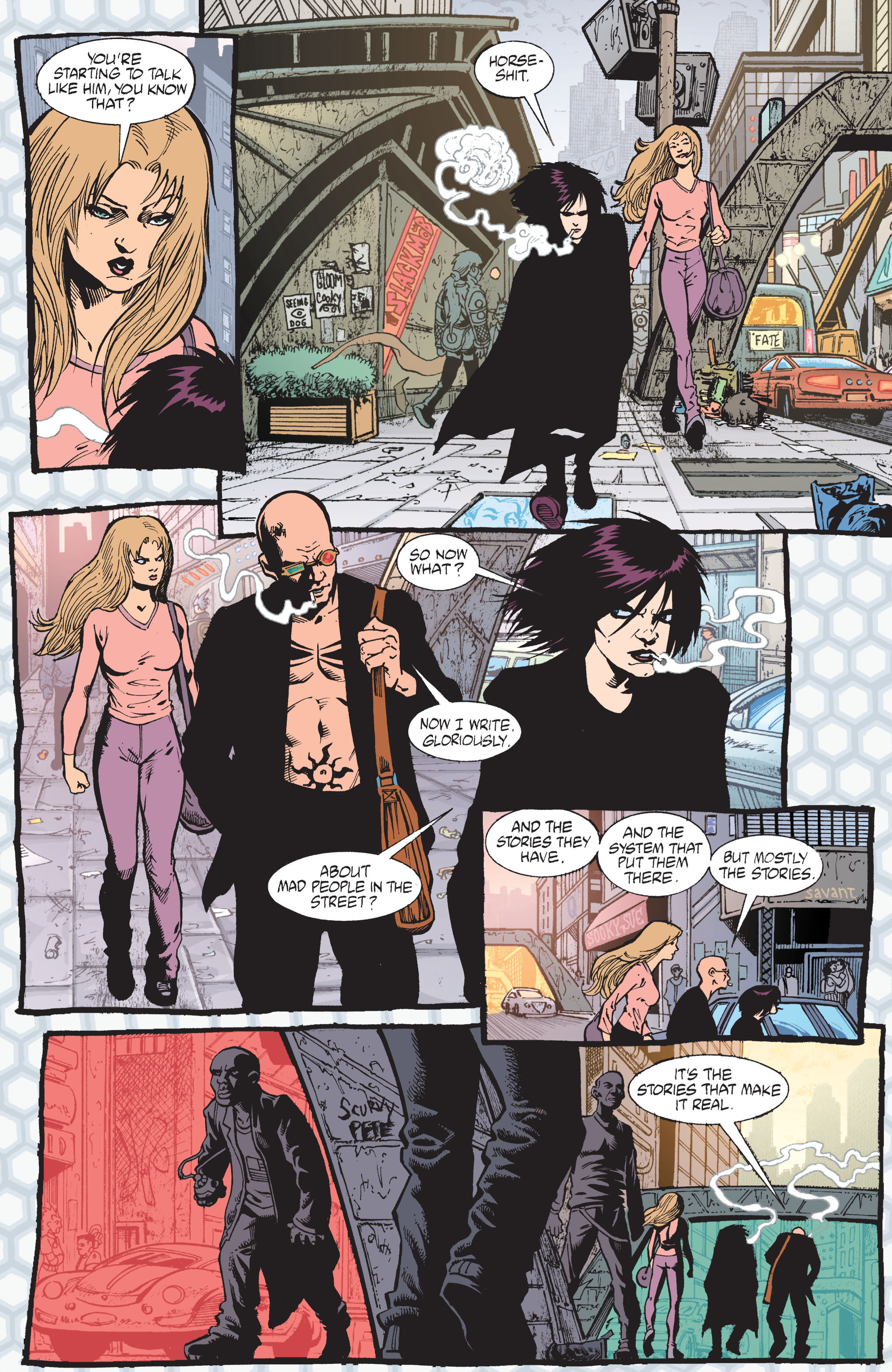 Read online Transmetropolitan comic -  Issue #41 - 20