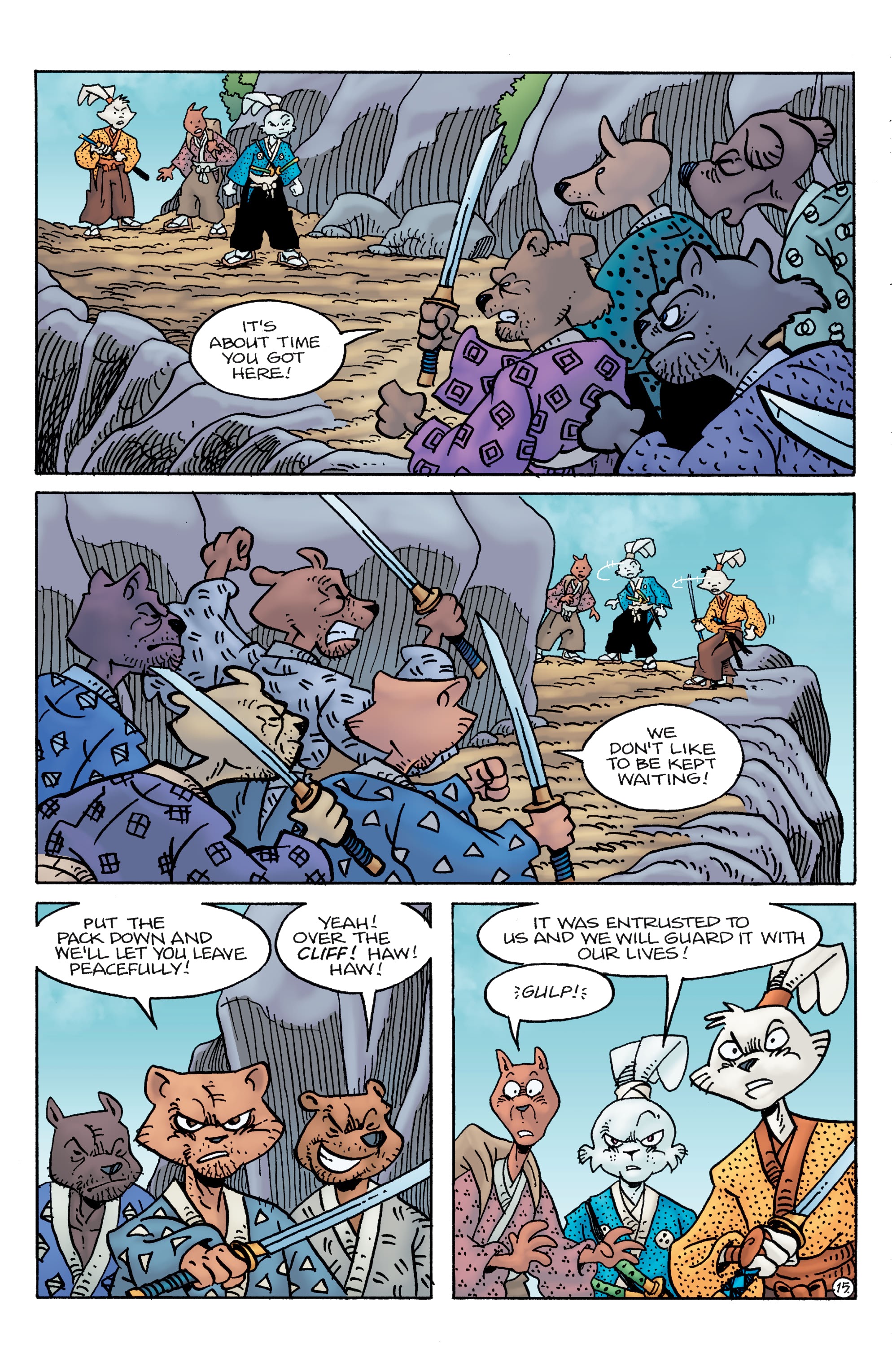 Read online Usagi Yojimbo (2019) comic -  Issue #28 - 17