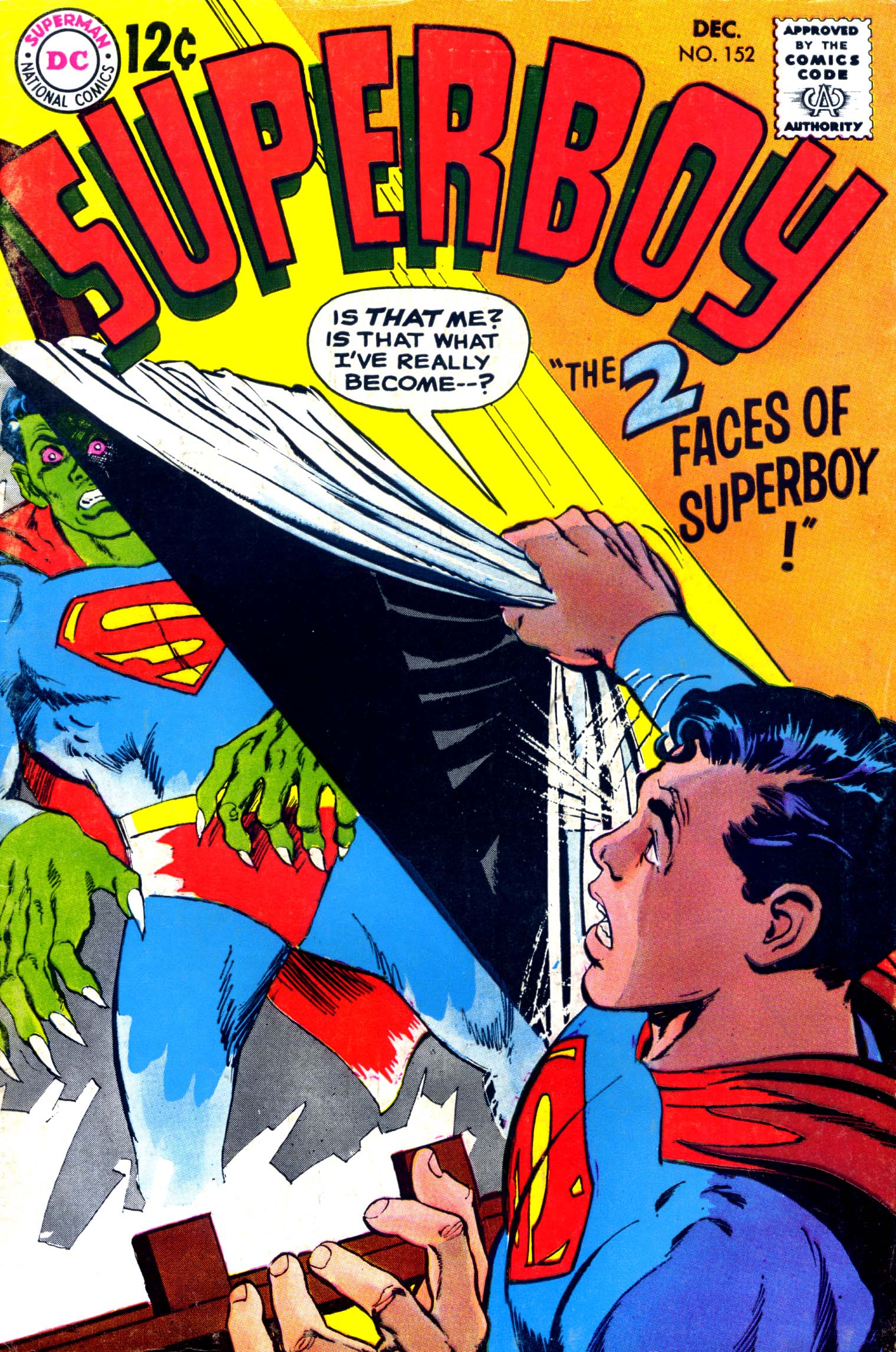 Read online Superboy (1949) comic -  Issue #152 - 1