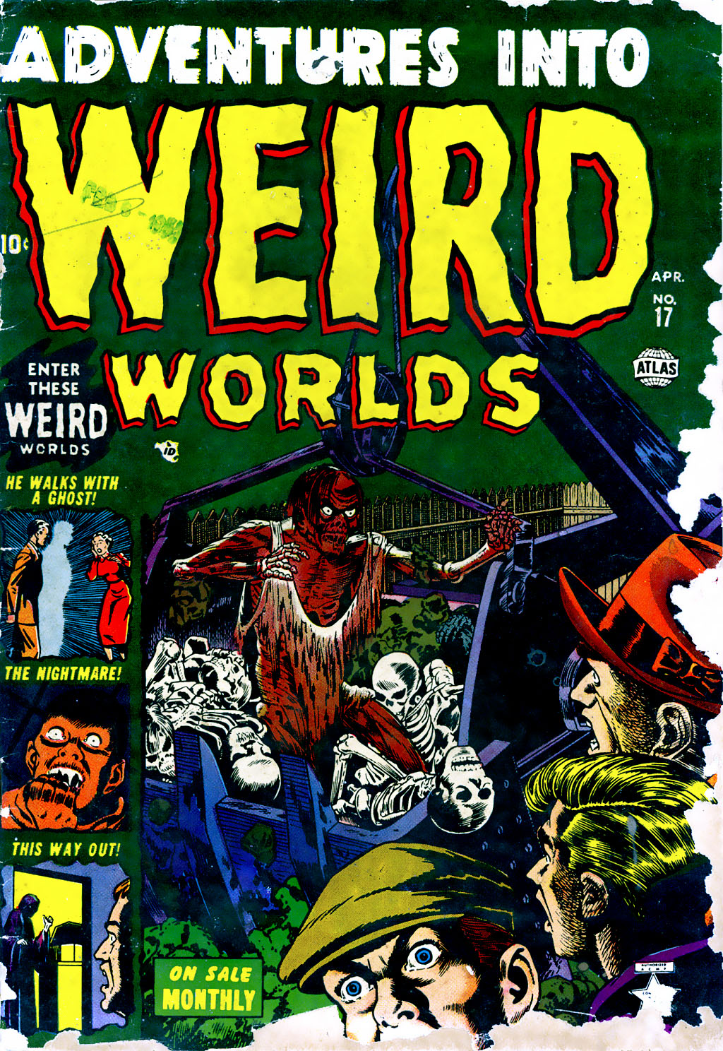 Read online Adventures into Weird Worlds comic -  Issue #17 - 1
