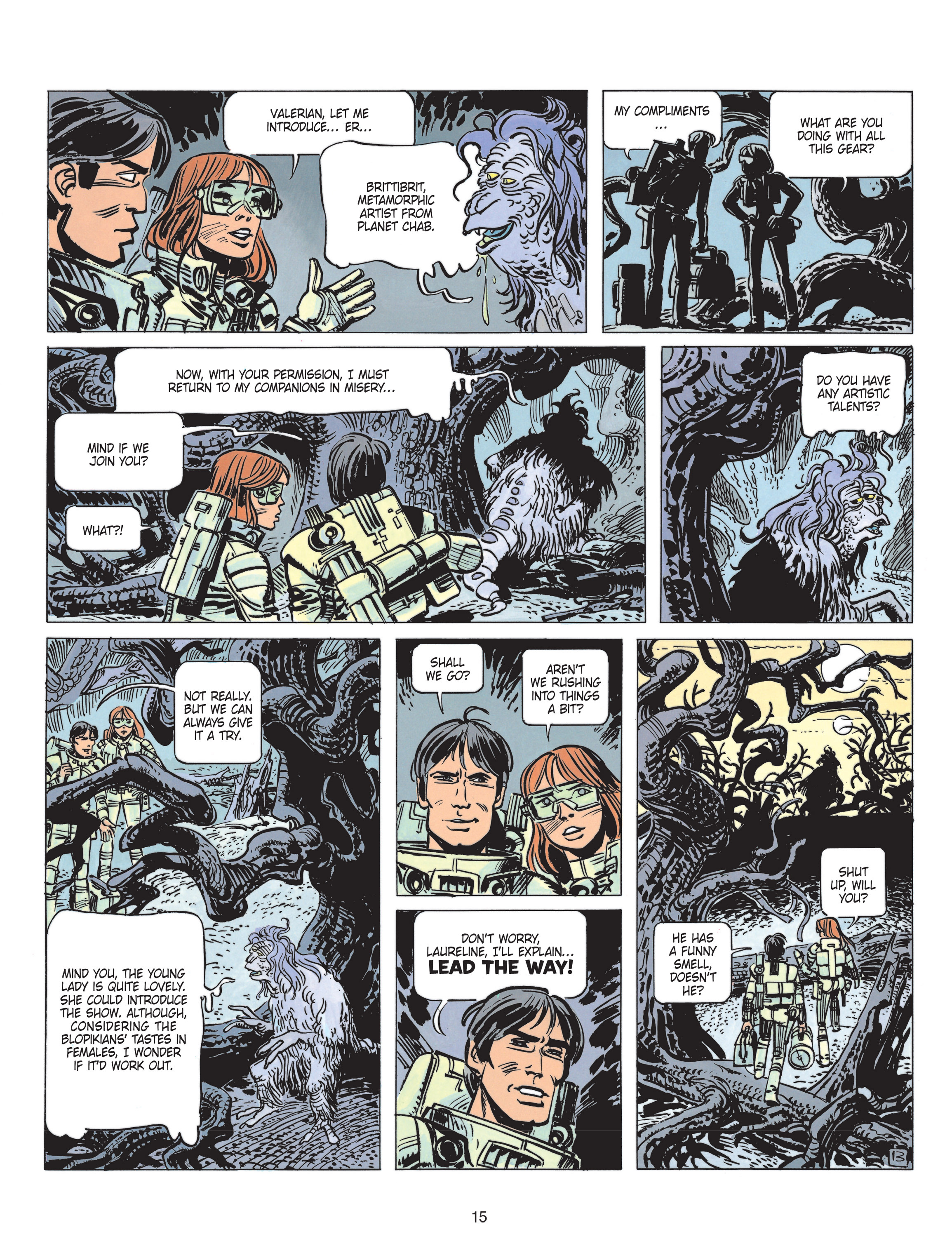 Read online Valerian and Laureline comic -  Issue #14 - 16