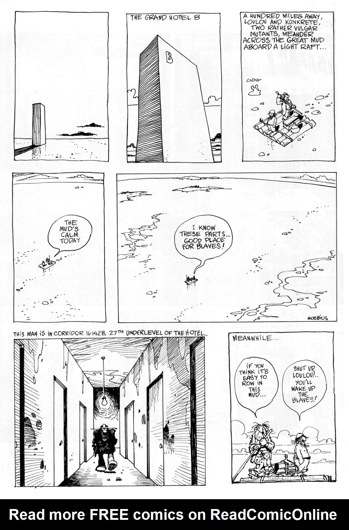 Read online Epic Graphic Novel: Moebius comic -  Issue # TPB 0.5 - 33