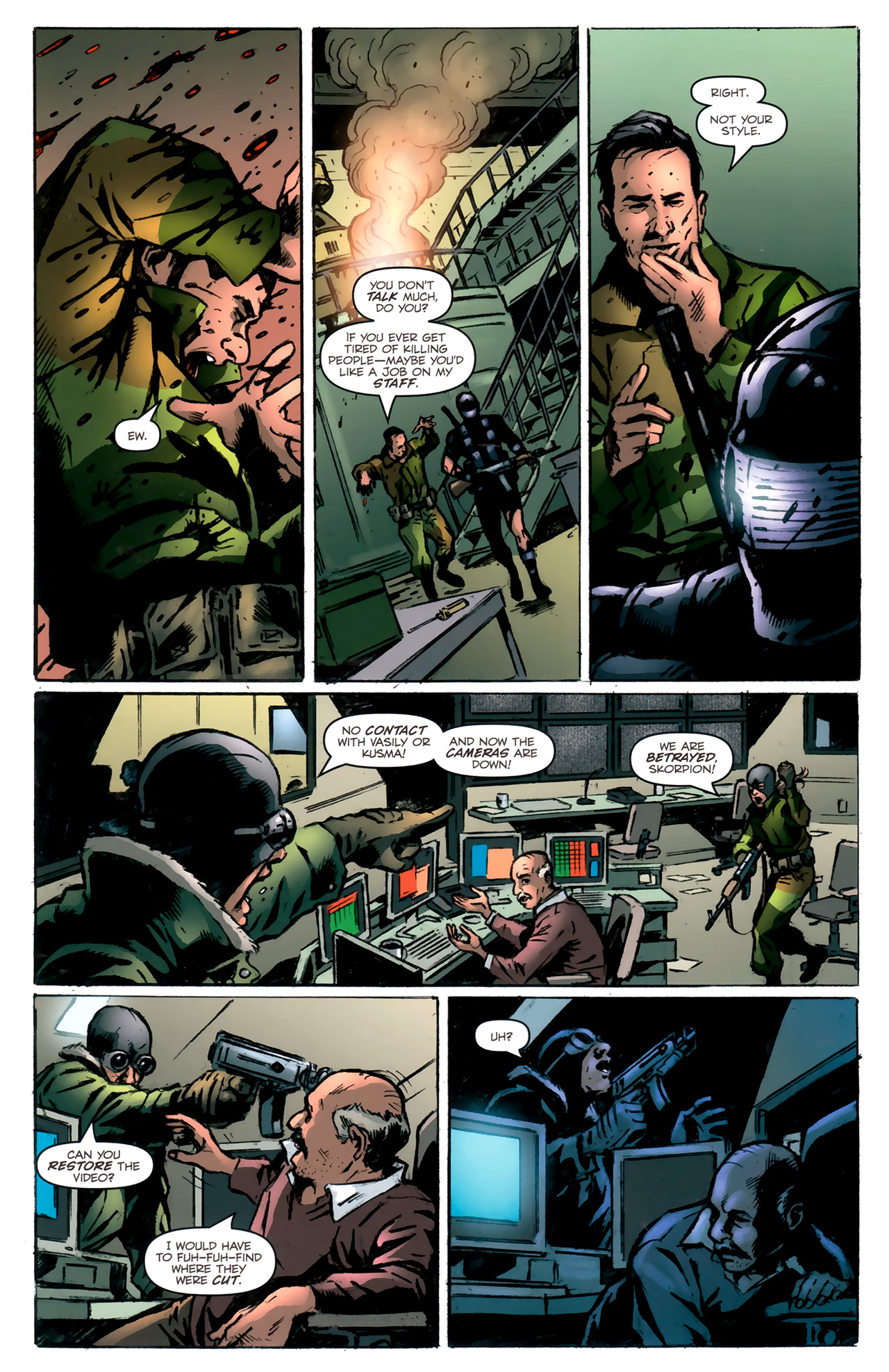 Read online G.I. Joe Movie Prequel comic -  Issue #4 - 21