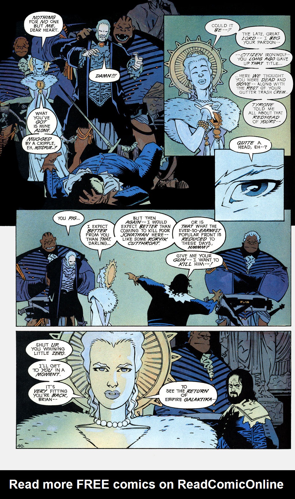 Read online Ironwolf -- Fires of the Revolution comic -  Issue # TPB - 49