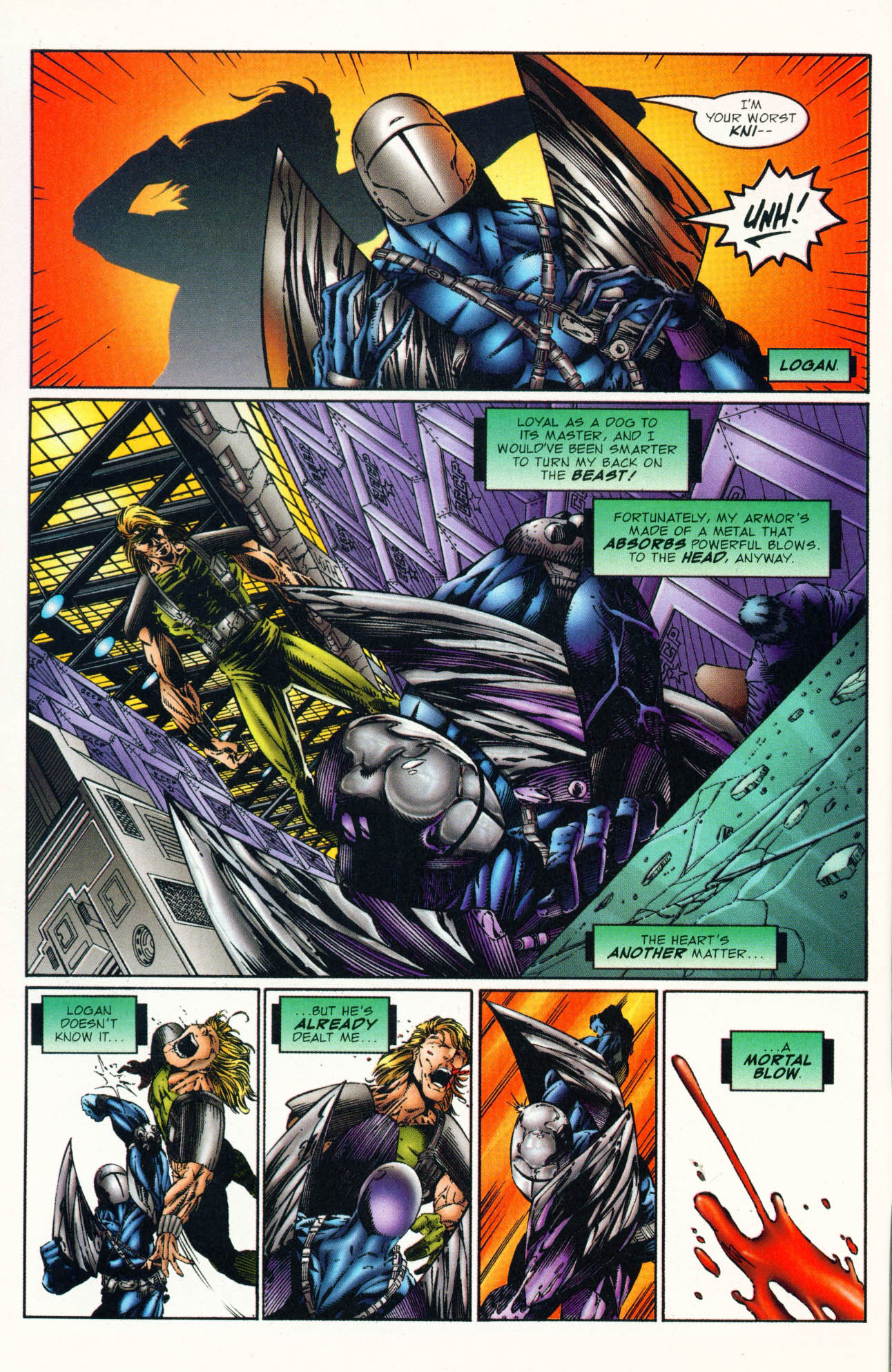 Read online Knightmare (1995) comic -  Issue #3 - 6