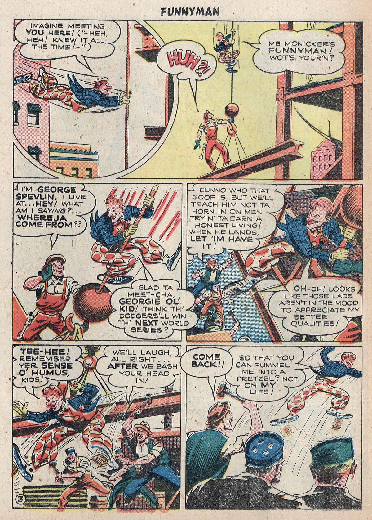 Read online Funnyman comic -  Issue #5 - 20