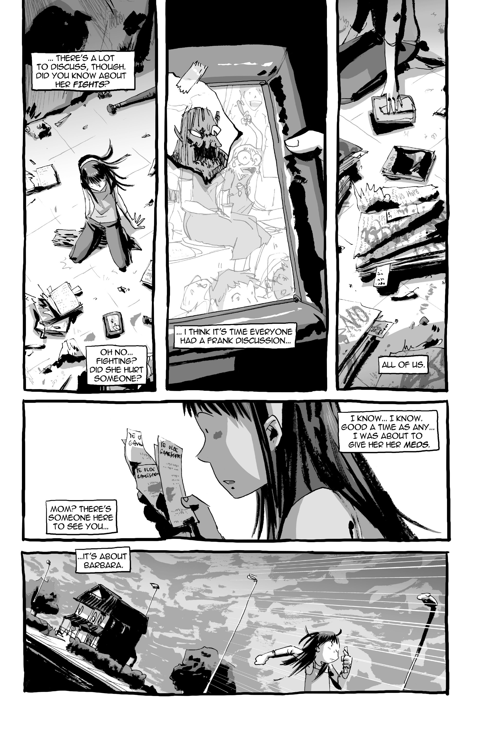 Read online I Kill Giants comic -  Issue #5 - 7
