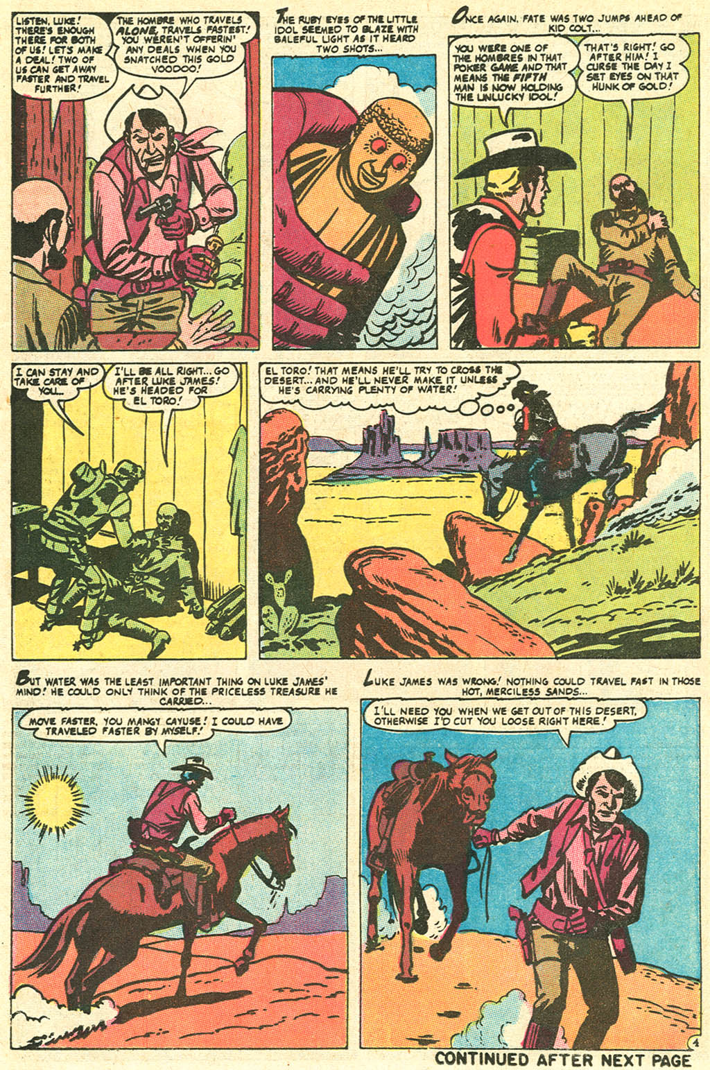 Read online Kid Colt Outlaw comic -  Issue #141 - 14