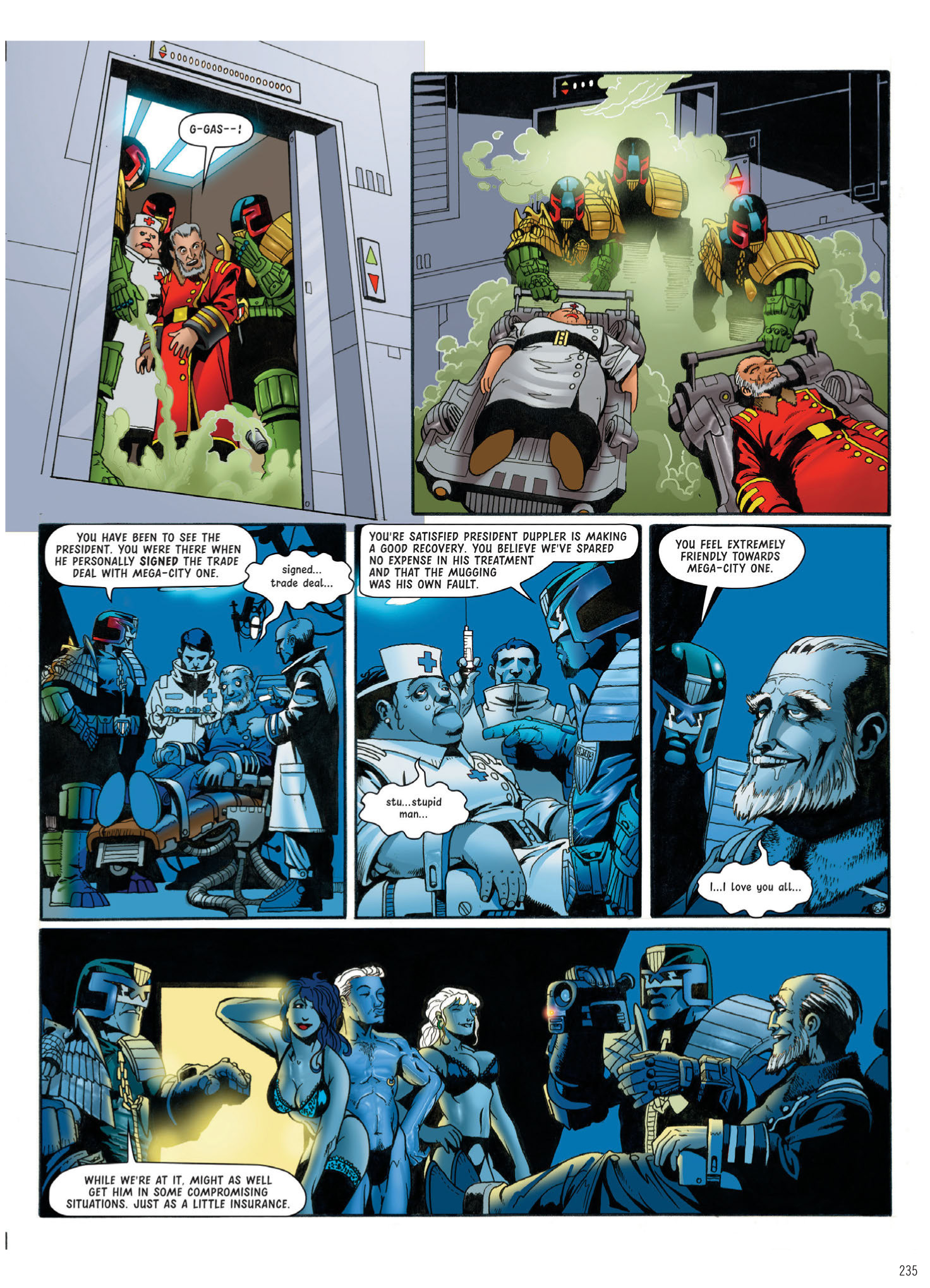 Read online Judge Dredd: The Complete Case Files comic -  Issue # TPB 31 - 236