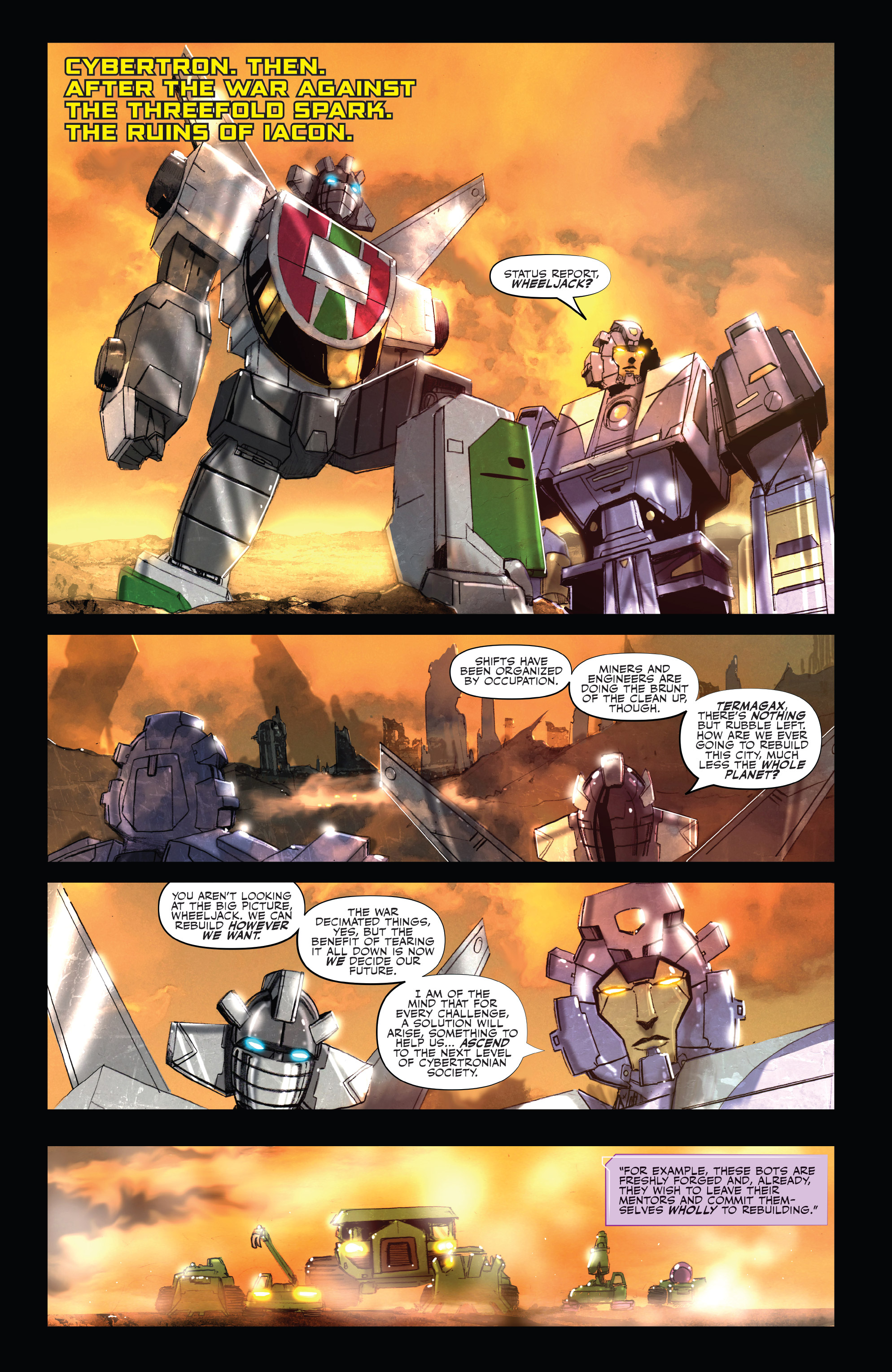 Read online Transformers: Galaxies comic -  Issue #1 - 5