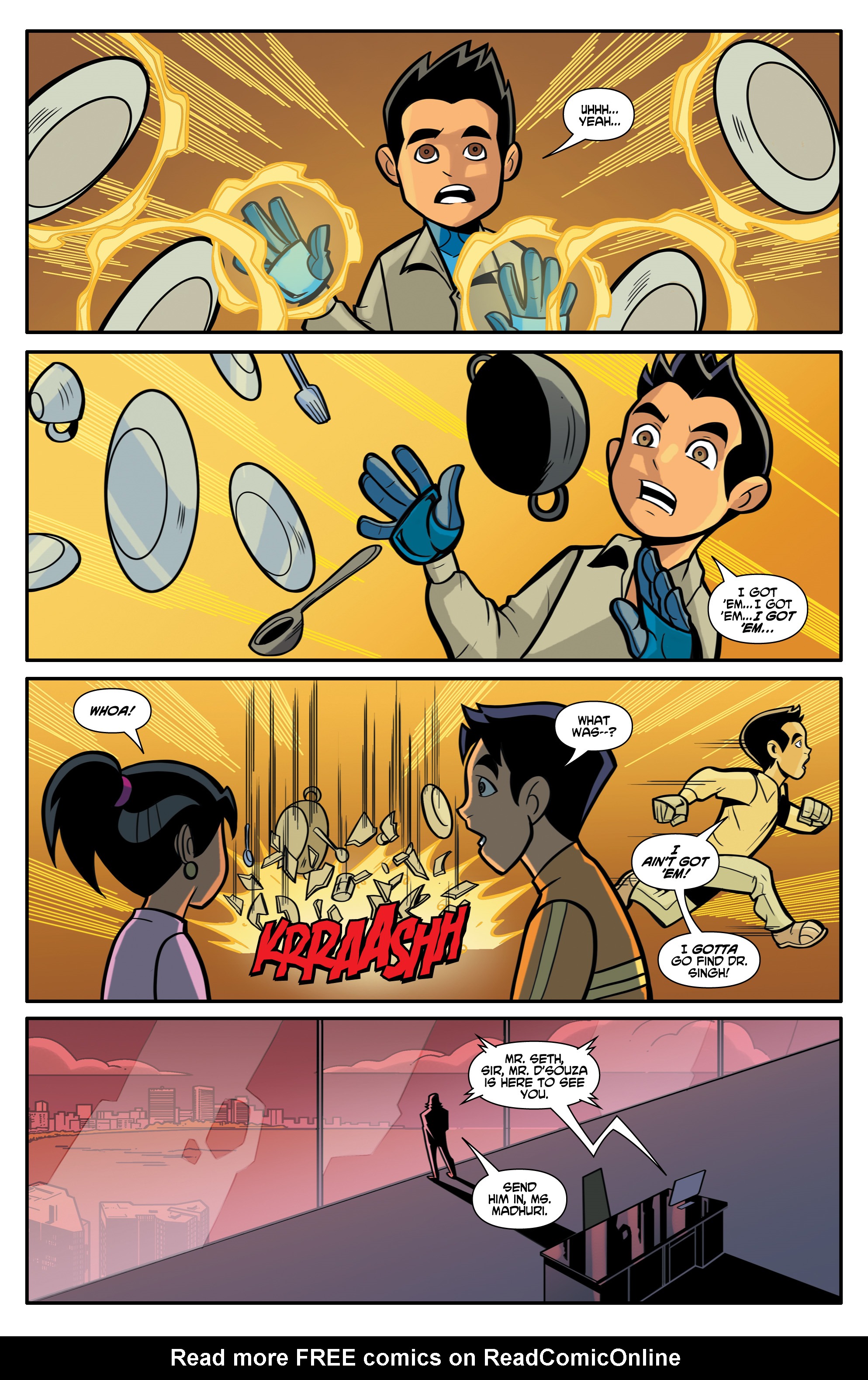 Read online Chakra the Invincible comic -  Issue #3 - 12