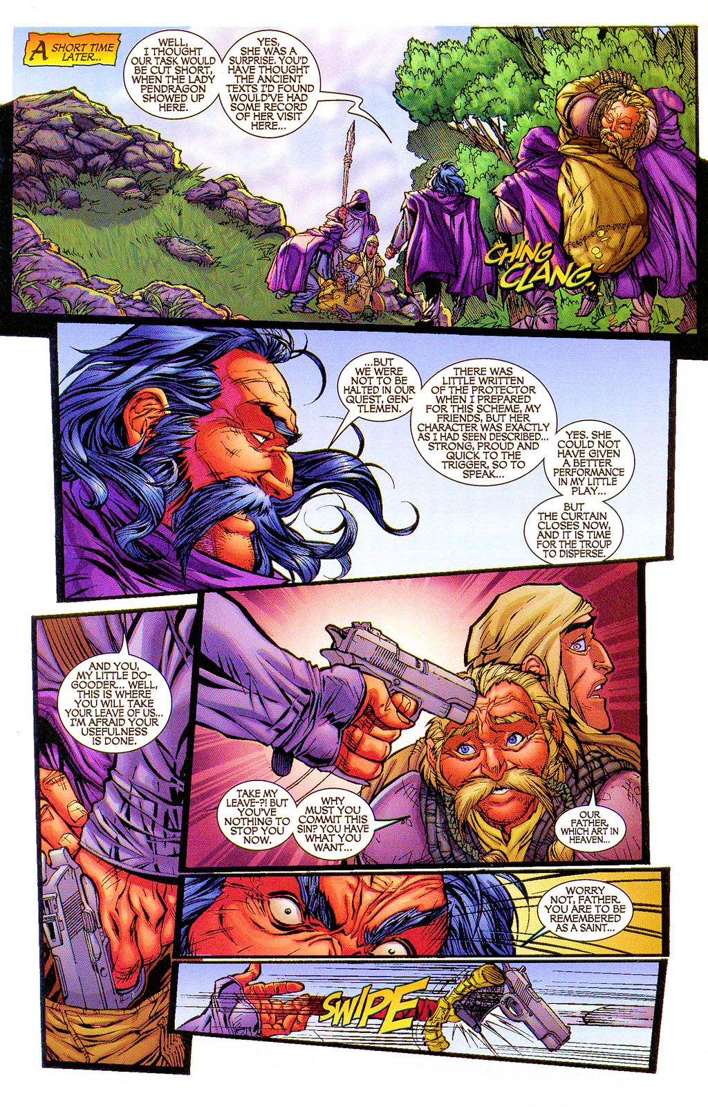 Read online Lady Pendragon / More Than Mortal comic -  Issue #1 - 17