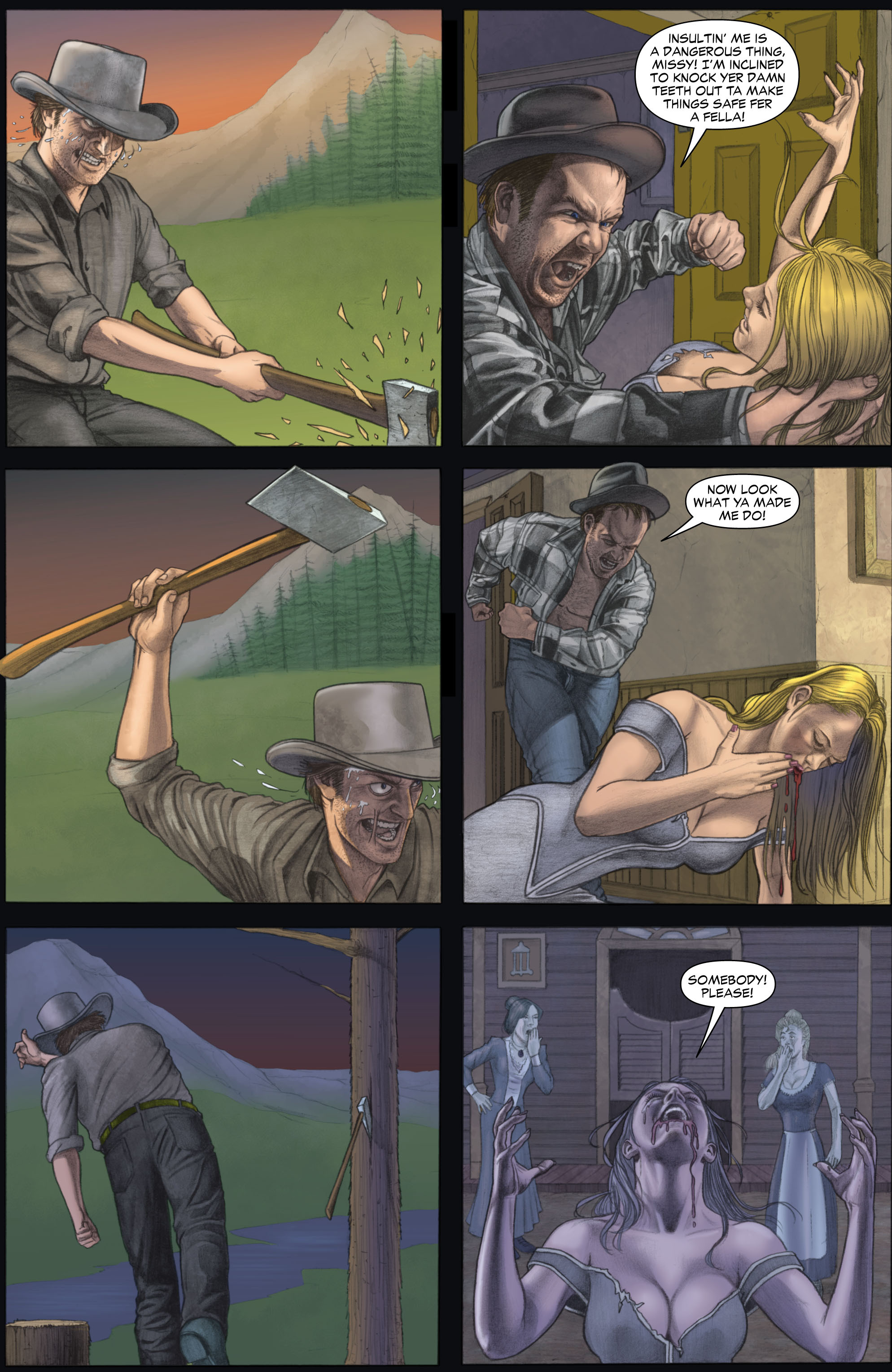 Read online Jonah Hex (2006) comic -  Issue #34 - 15