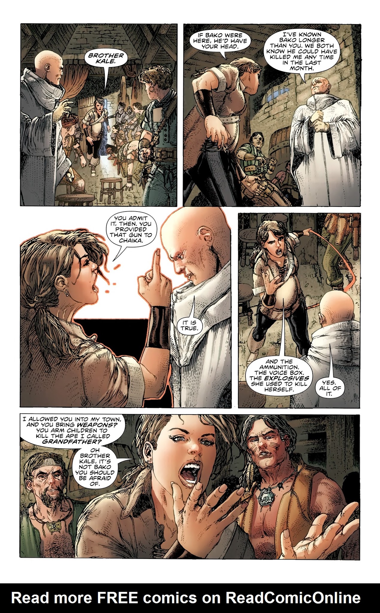 Read online Planet of the Apes (2011) comic -  Issue #5 - 24
