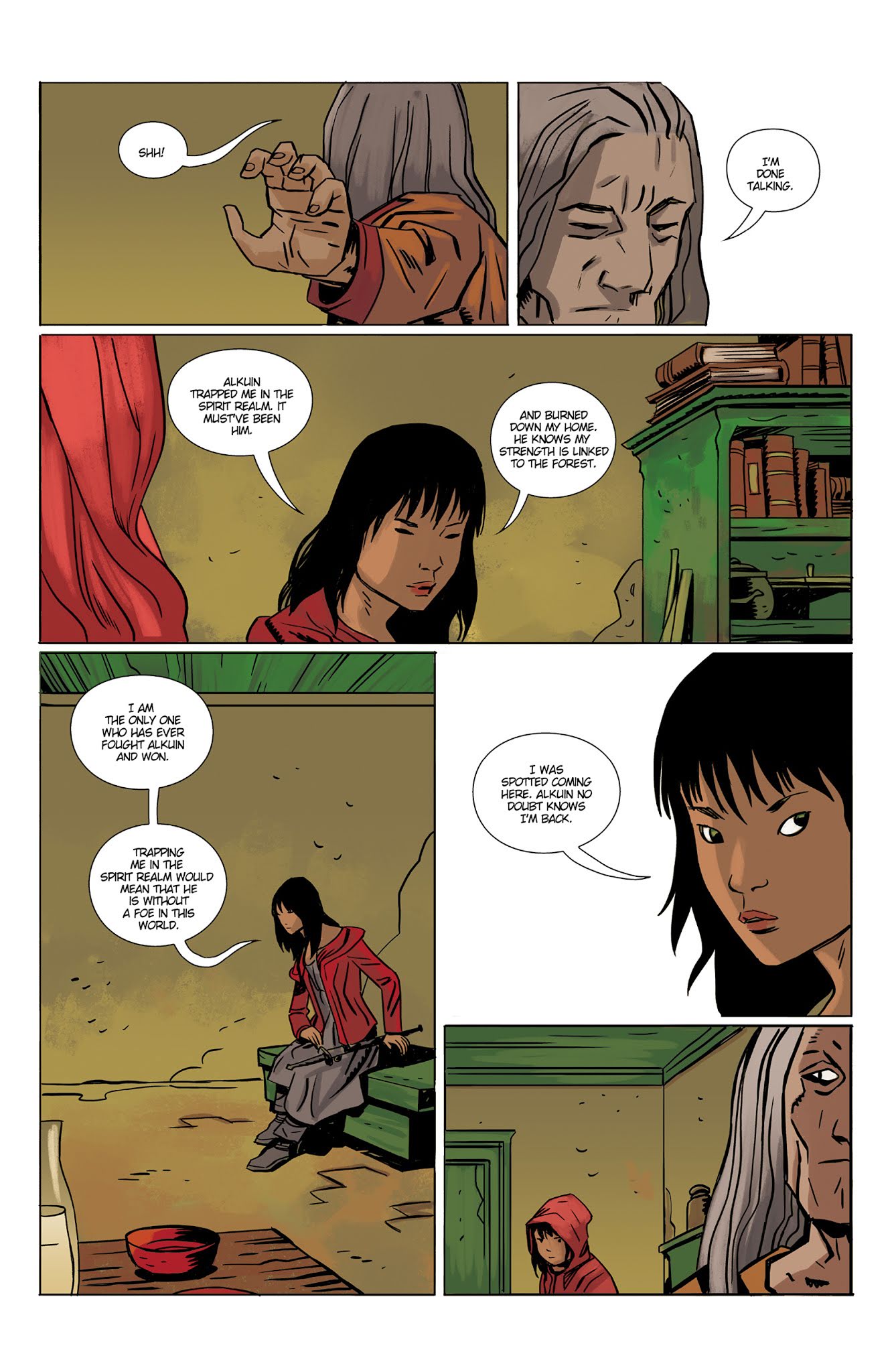 Read online The Portent: Ashes comic -  Issue # TPB - 72