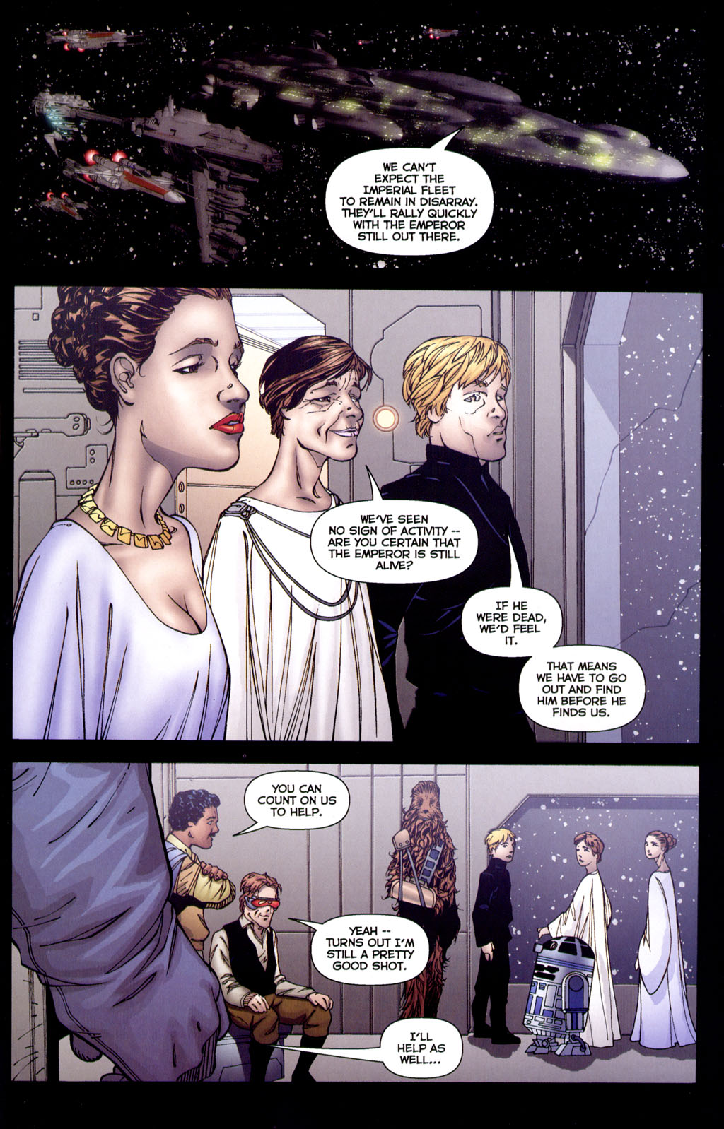 Read online Star Wars: Infinities - Return of the Jedi comic -  Issue #4 - 24