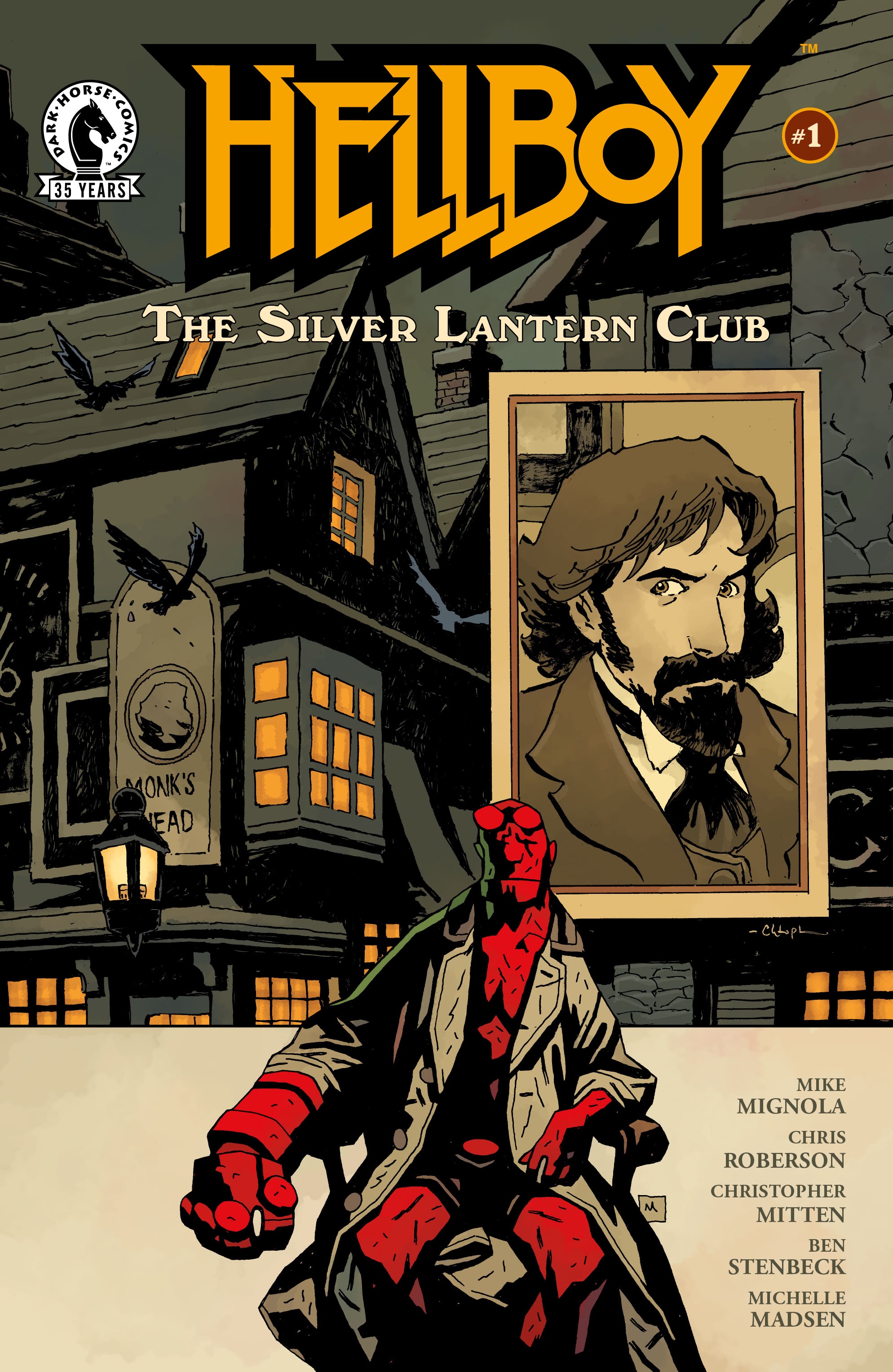 Read online Hellboy: The Silver Lantern Club comic -  Issue #1 - 1