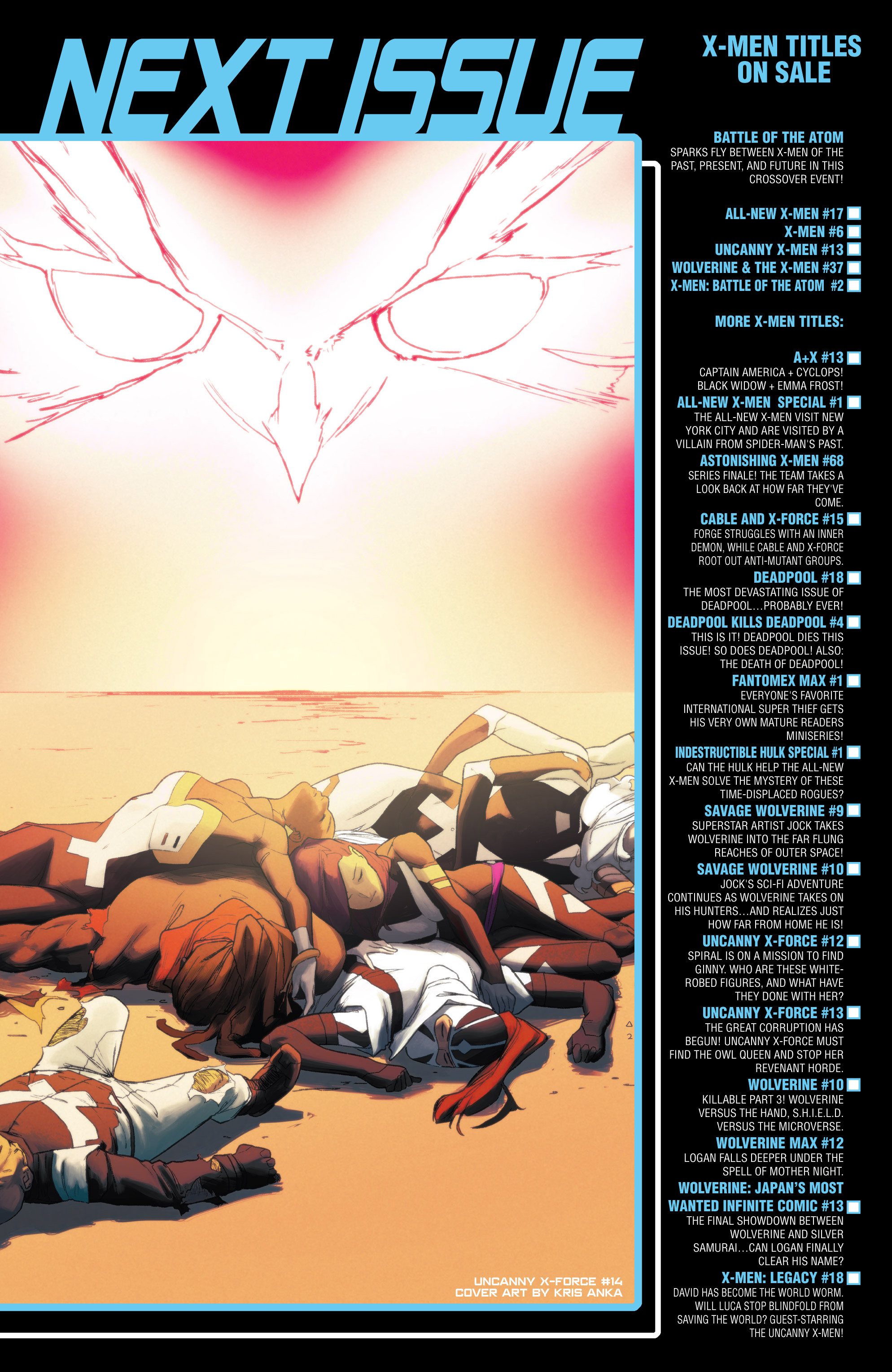 Read online Uncanny X-Force (2013) comic -  Issue #13 - 23