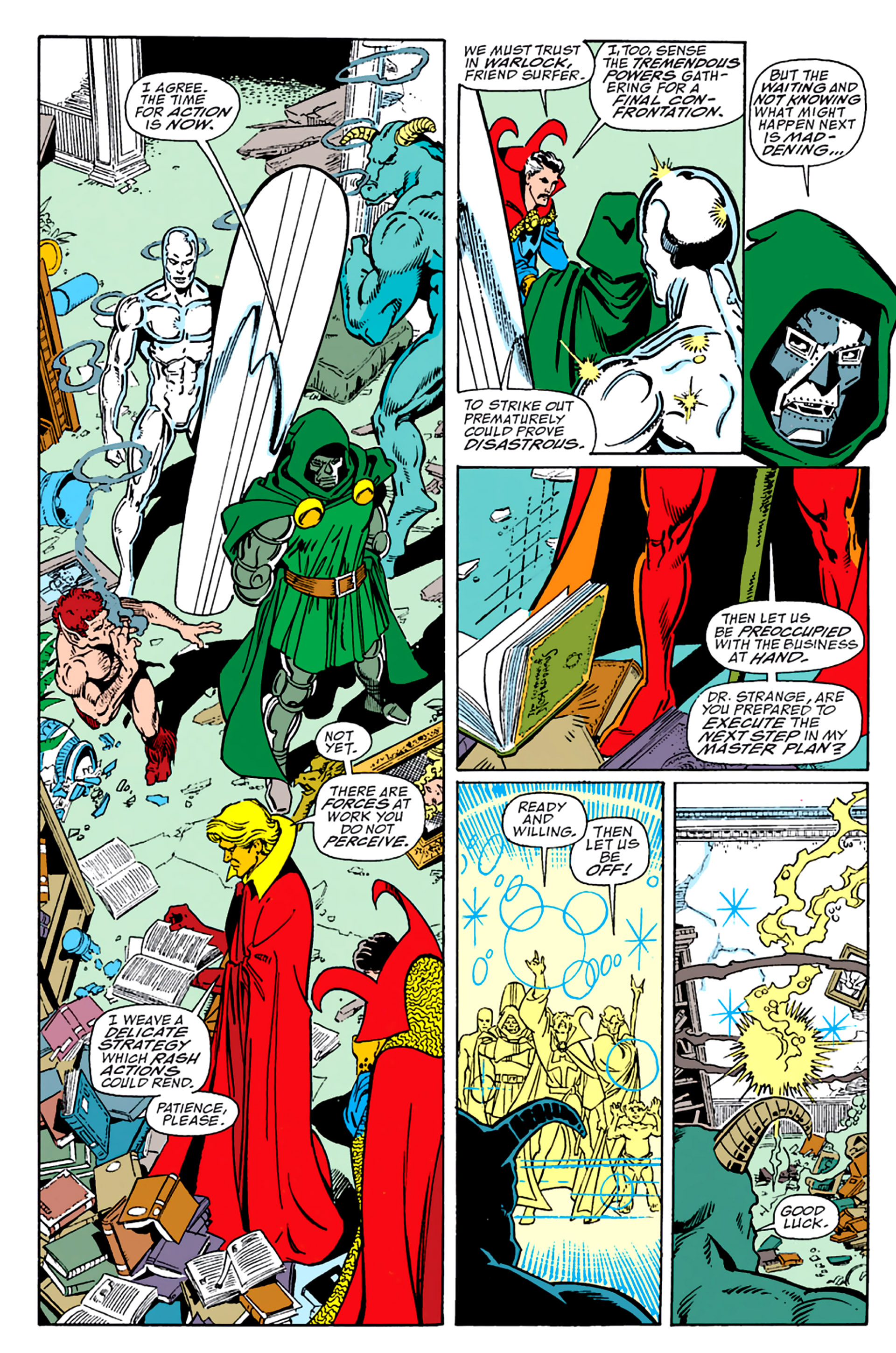Read online Infinity Gauntlet (1991) comic -  Issue #3 - 6