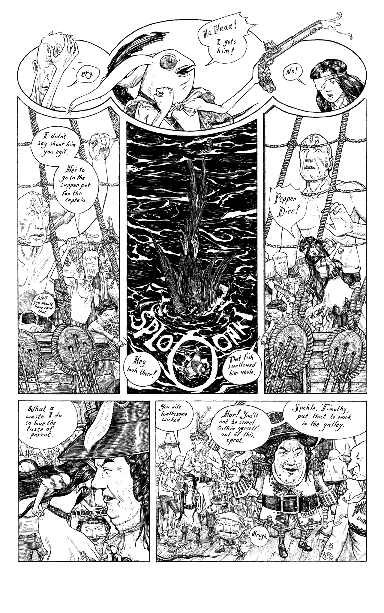 Read online Cursed Pirate Girl comic -  Issue #3 - 7