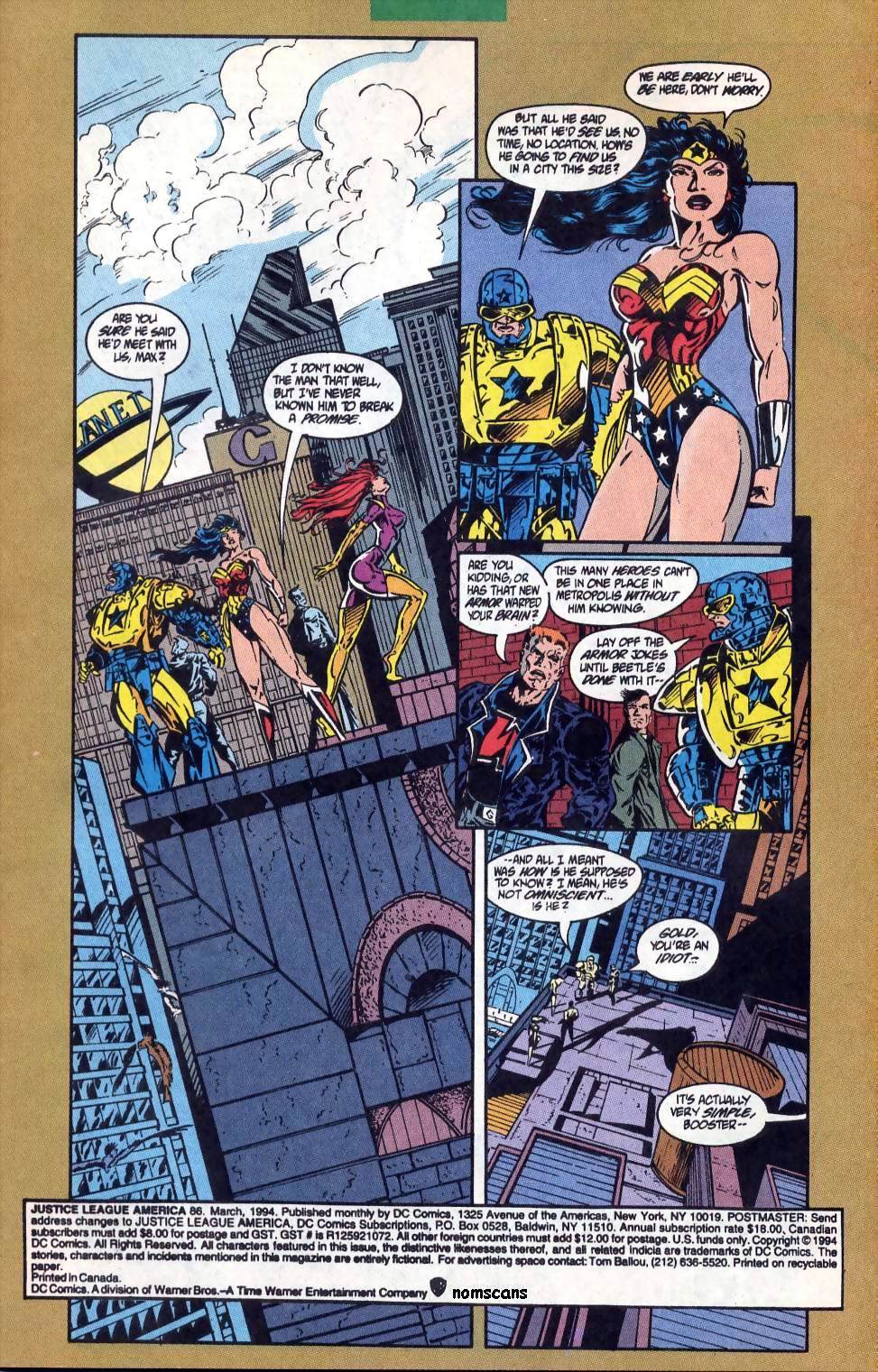 Read online Justice League America comic -  Issue #86 - 2