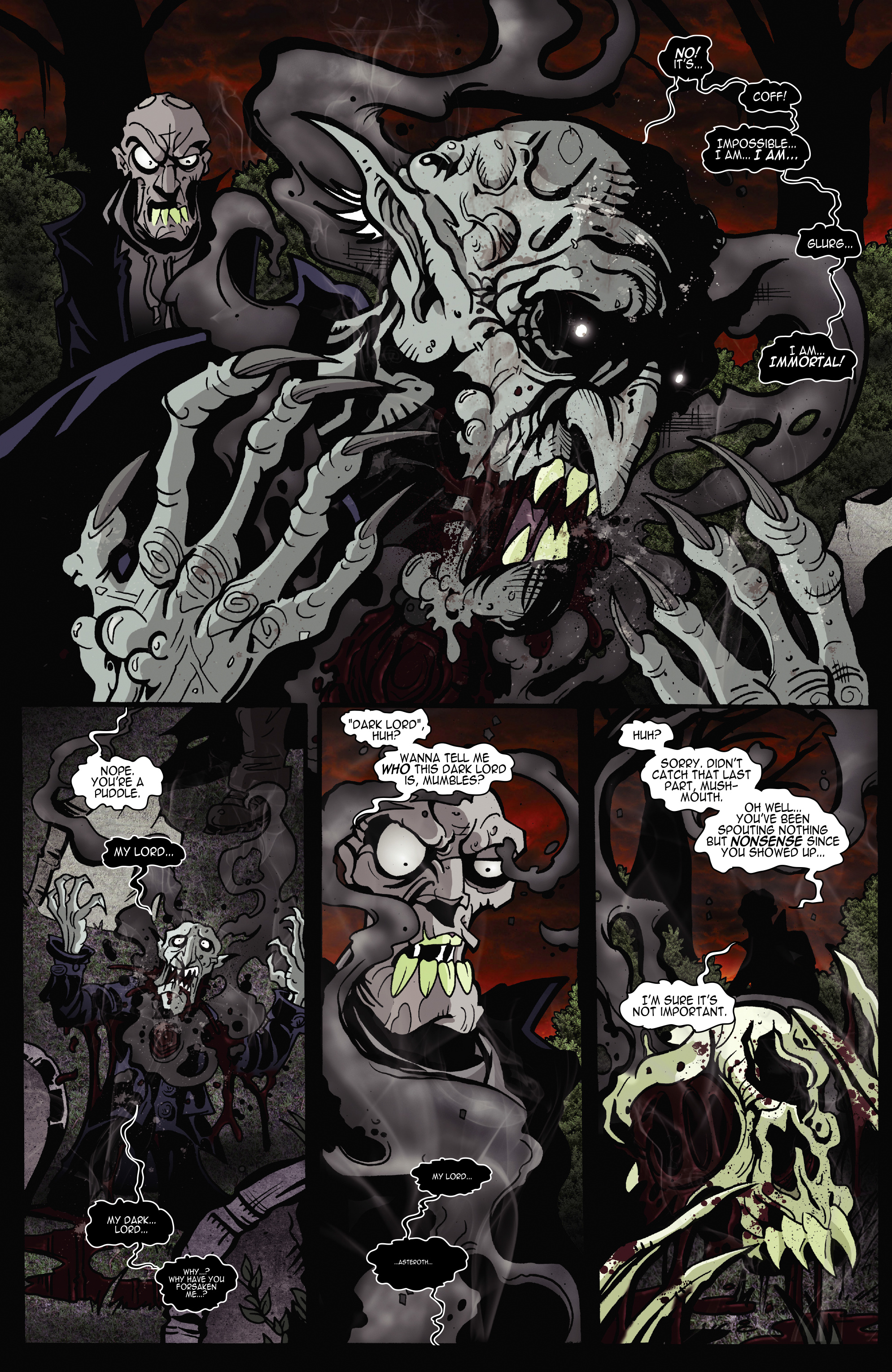 Read online The Living Corpse: Exhumed comic -  Issue #1 - 24