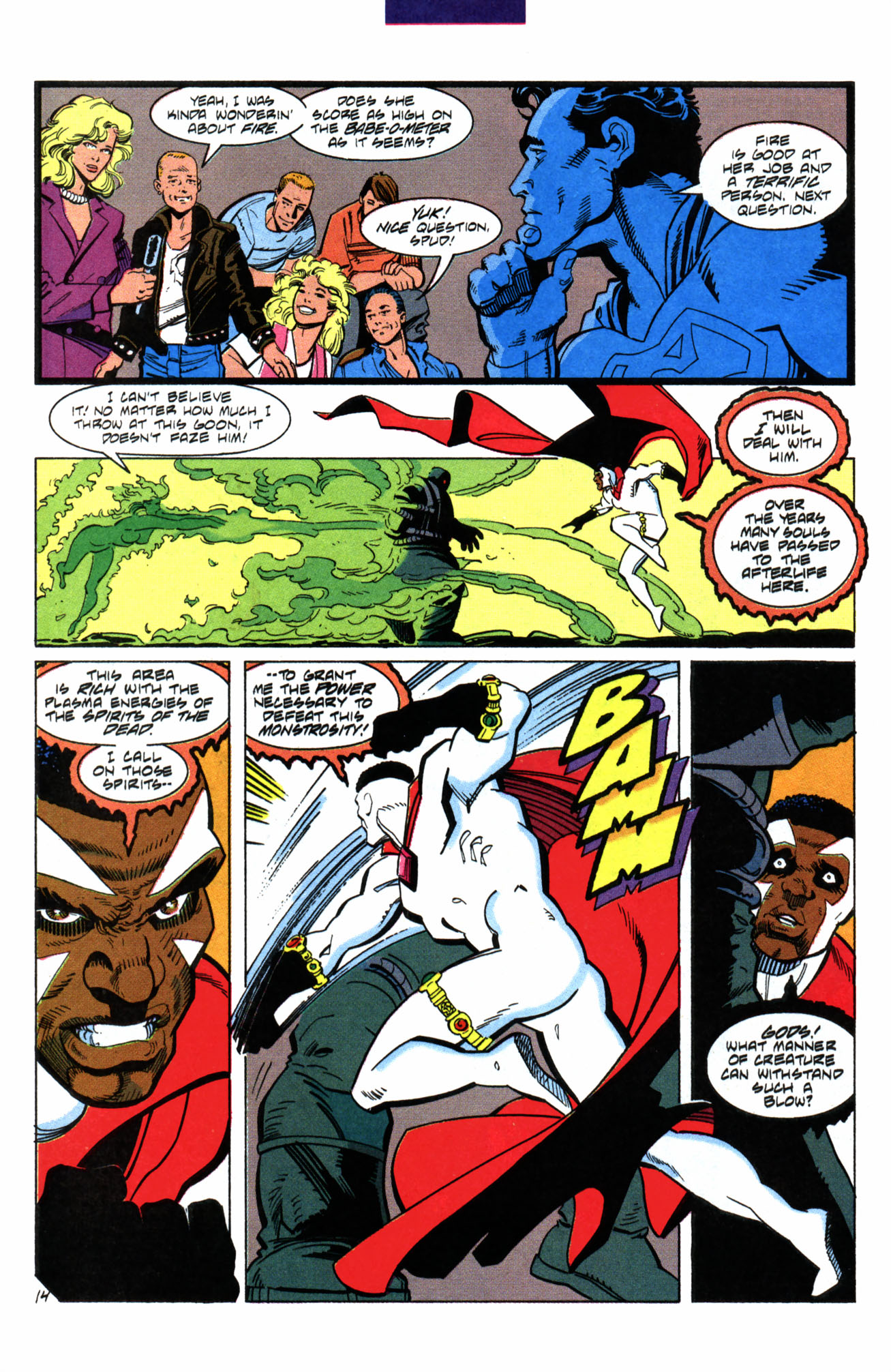 Read online Justice League America comic -  Issue #69 - 16