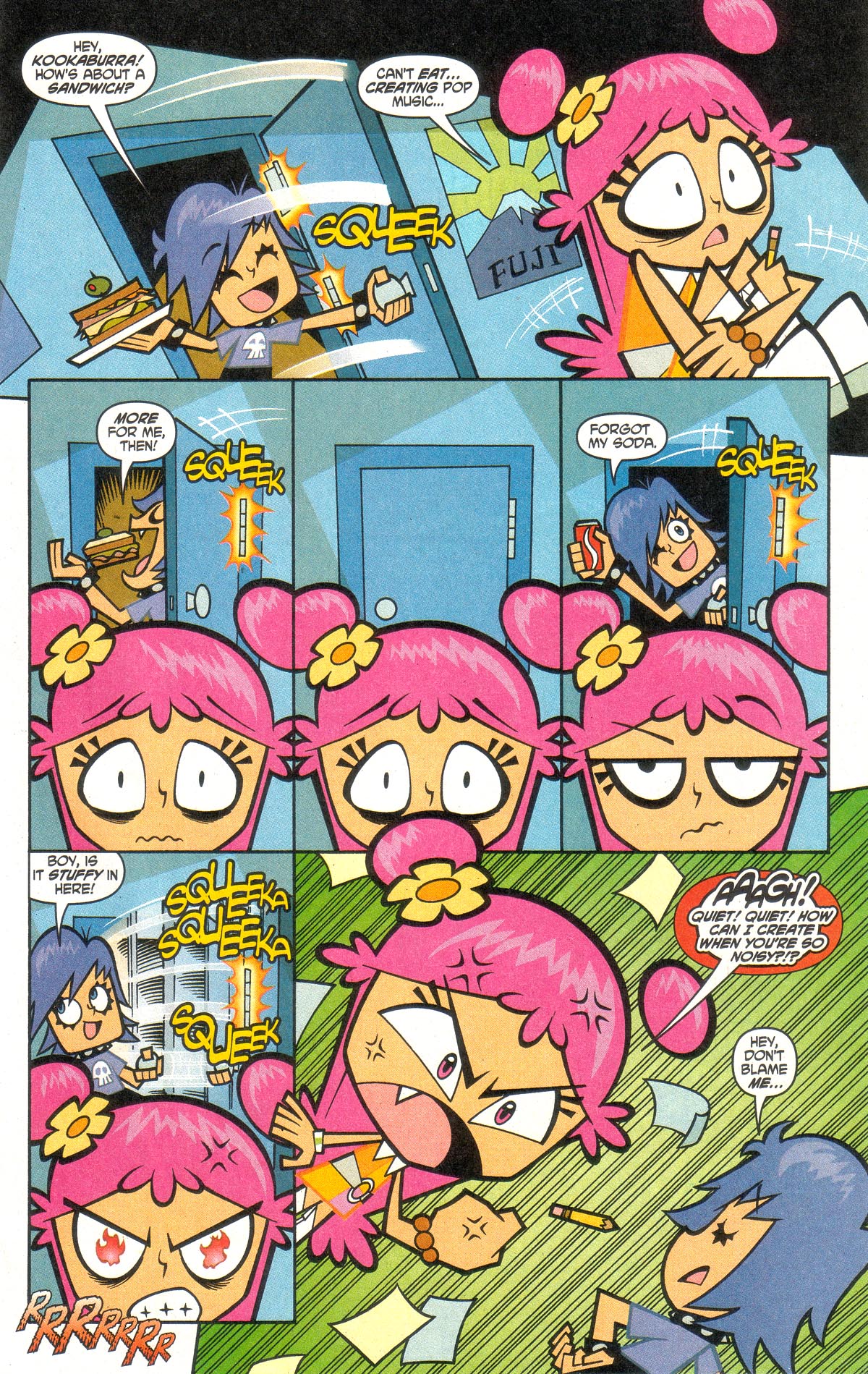 Read online Hi Hi Puffy Amiyumi comic -  Issue #1 - 14