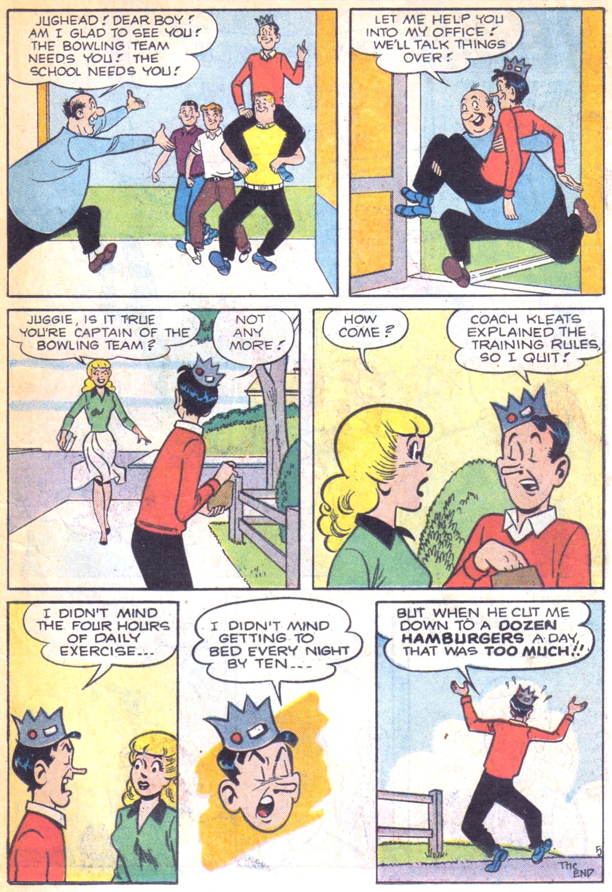 Read online Archie's Pal Jughead comic -  Issue #86 - 7