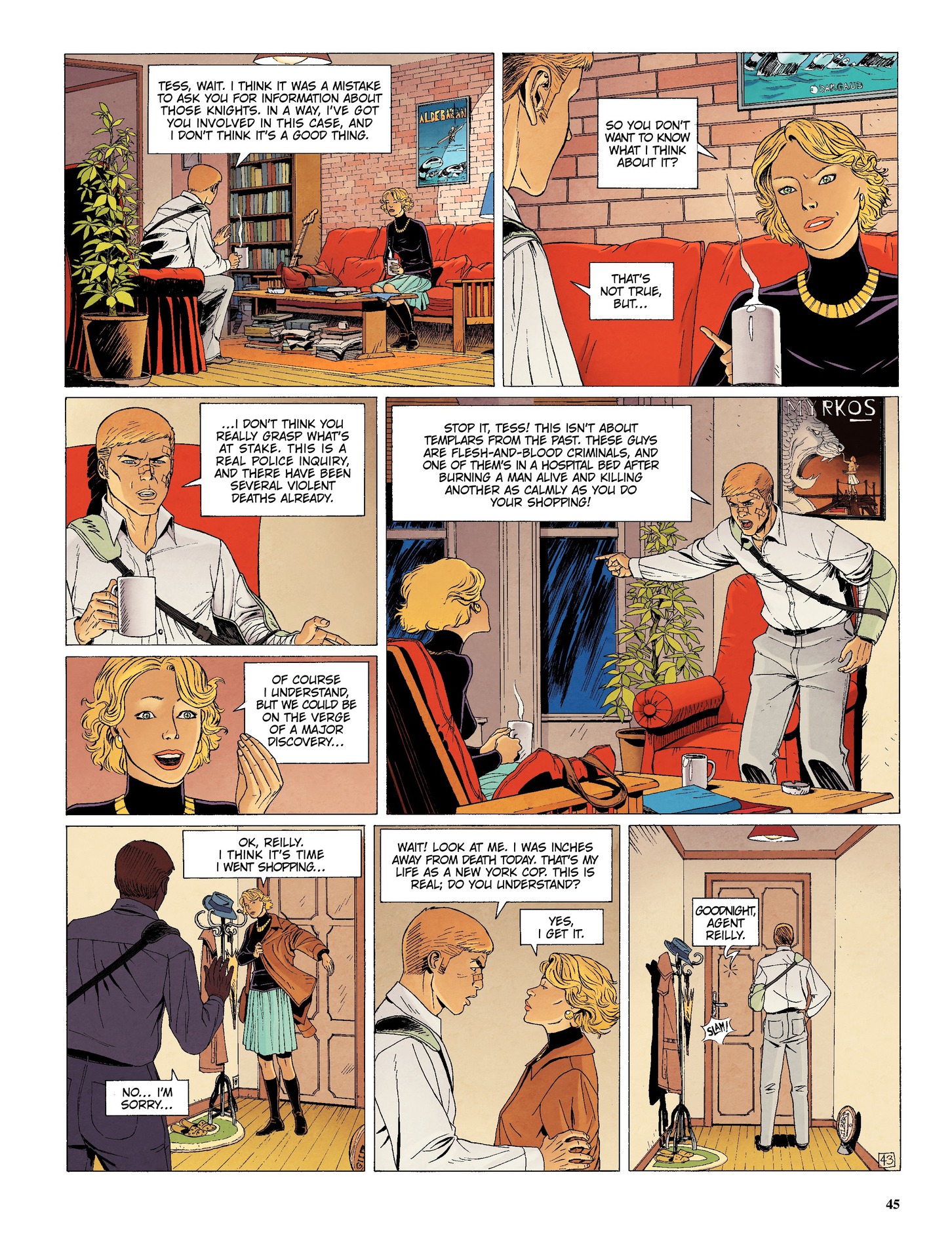 Read online The Last Templar comic -  Issue #1 - 45