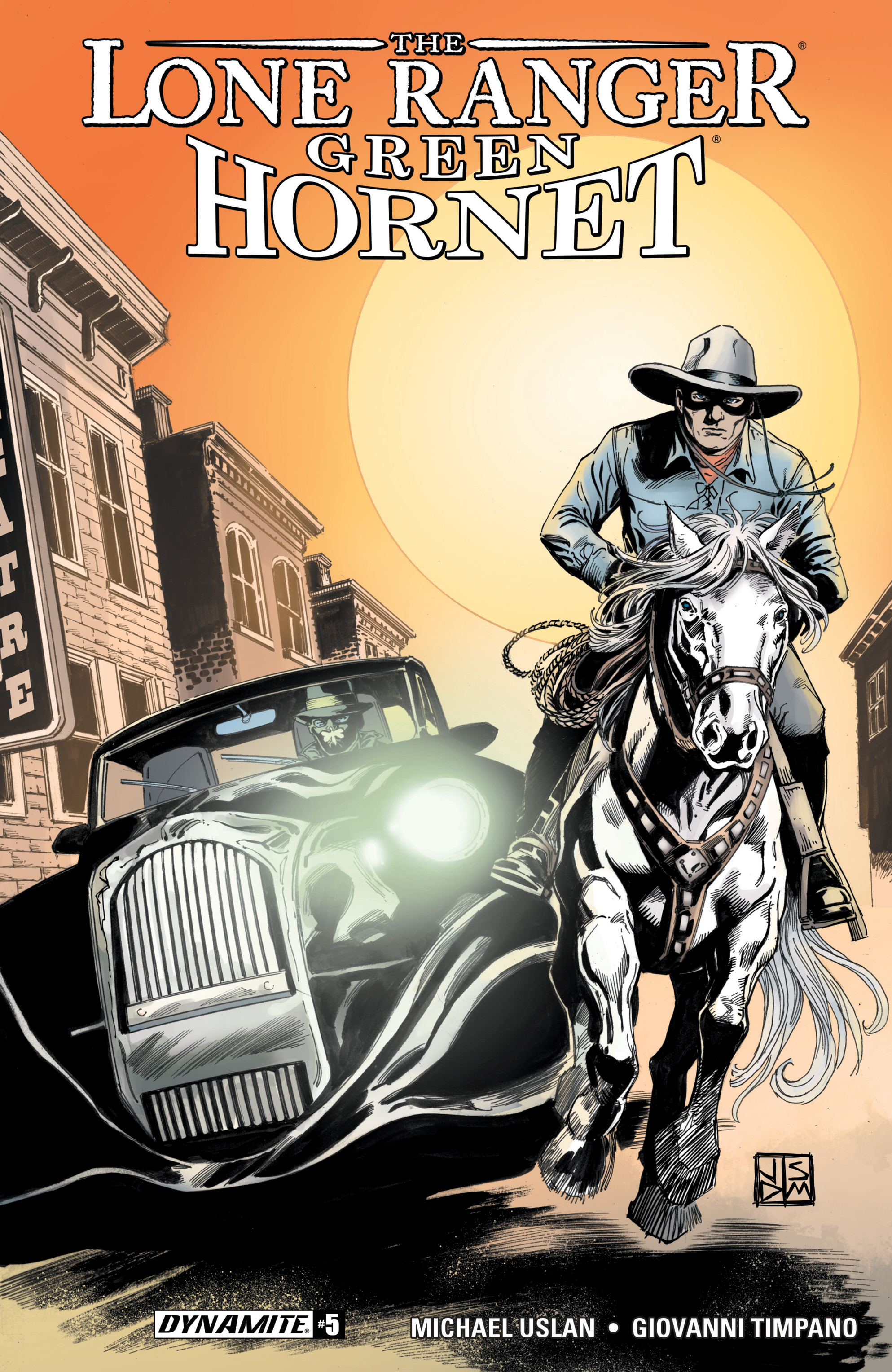 Read online The Lone Ranger/Green Hornet comic -  Issue #5 - 1