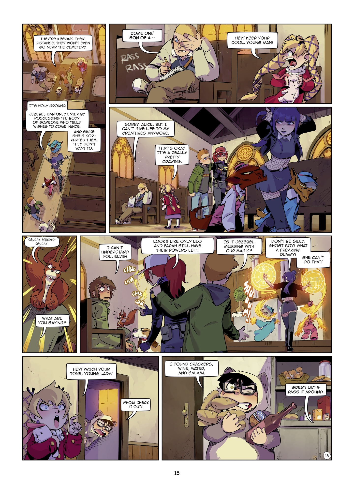 Read online Magic 7 comic -  Issue #6 - 15