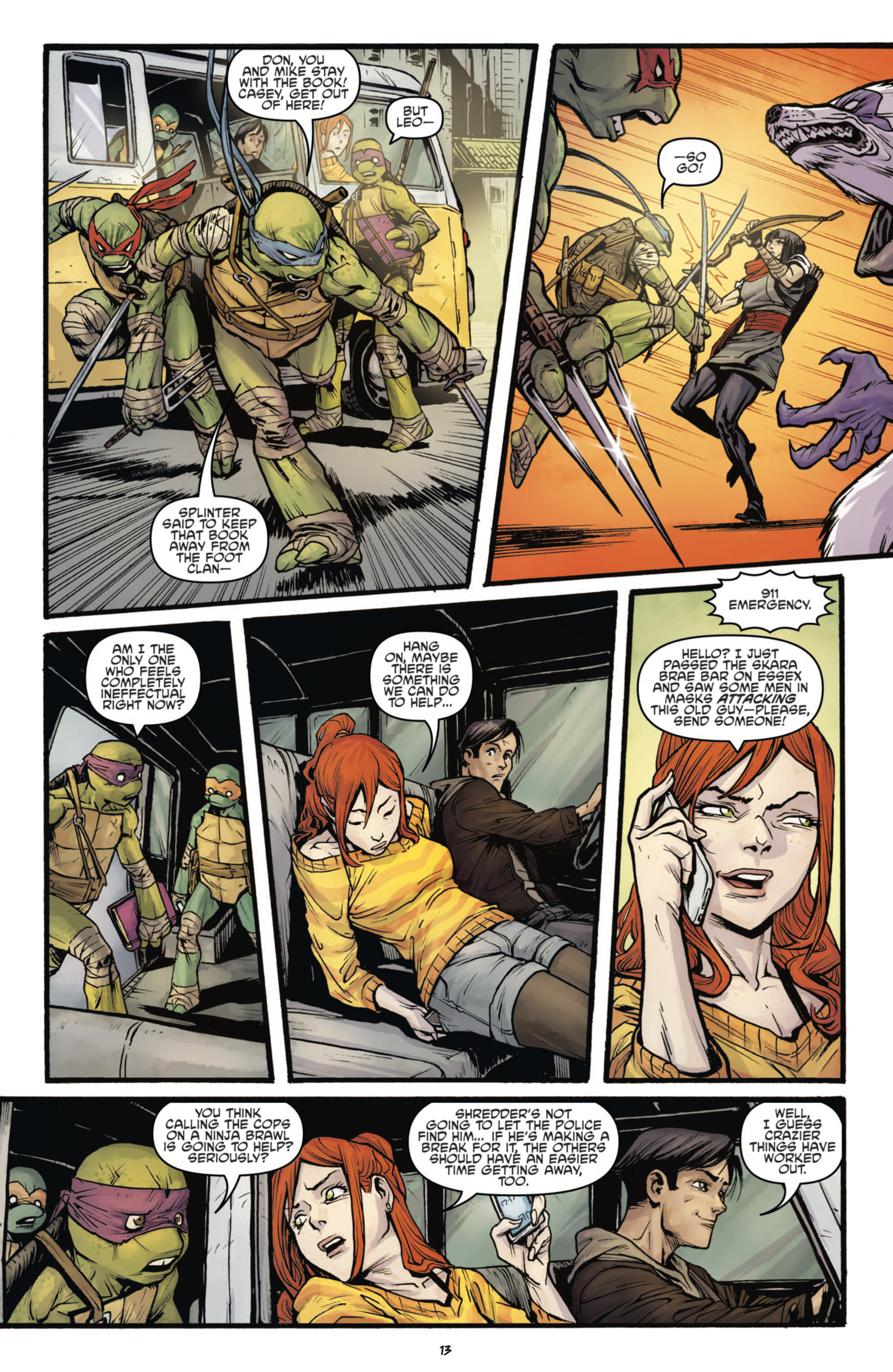 Read online Teenage Mutant Ninja Turtles: The Secret History of the Foot Clan comic -  Issue #4 - 15