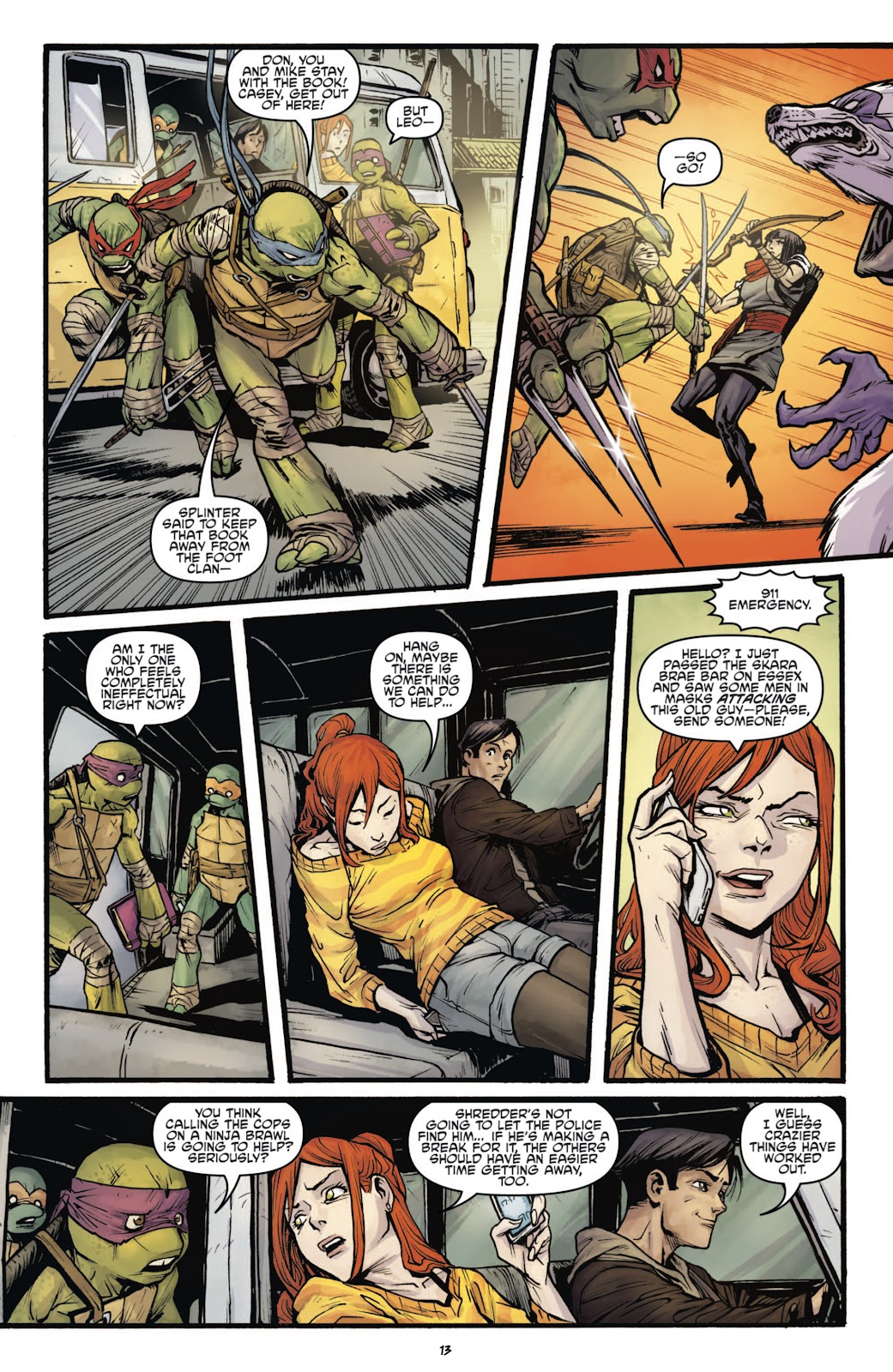 Teenage Mutant Ninja Turtles: The Secret History of the Foot Clan issue 4 - Page 15