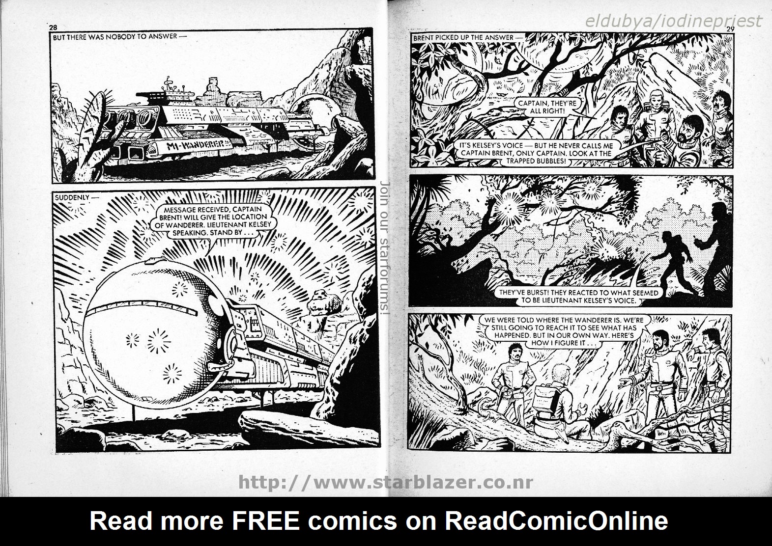 Read online Starblazer comic -  Issue #111 - 16