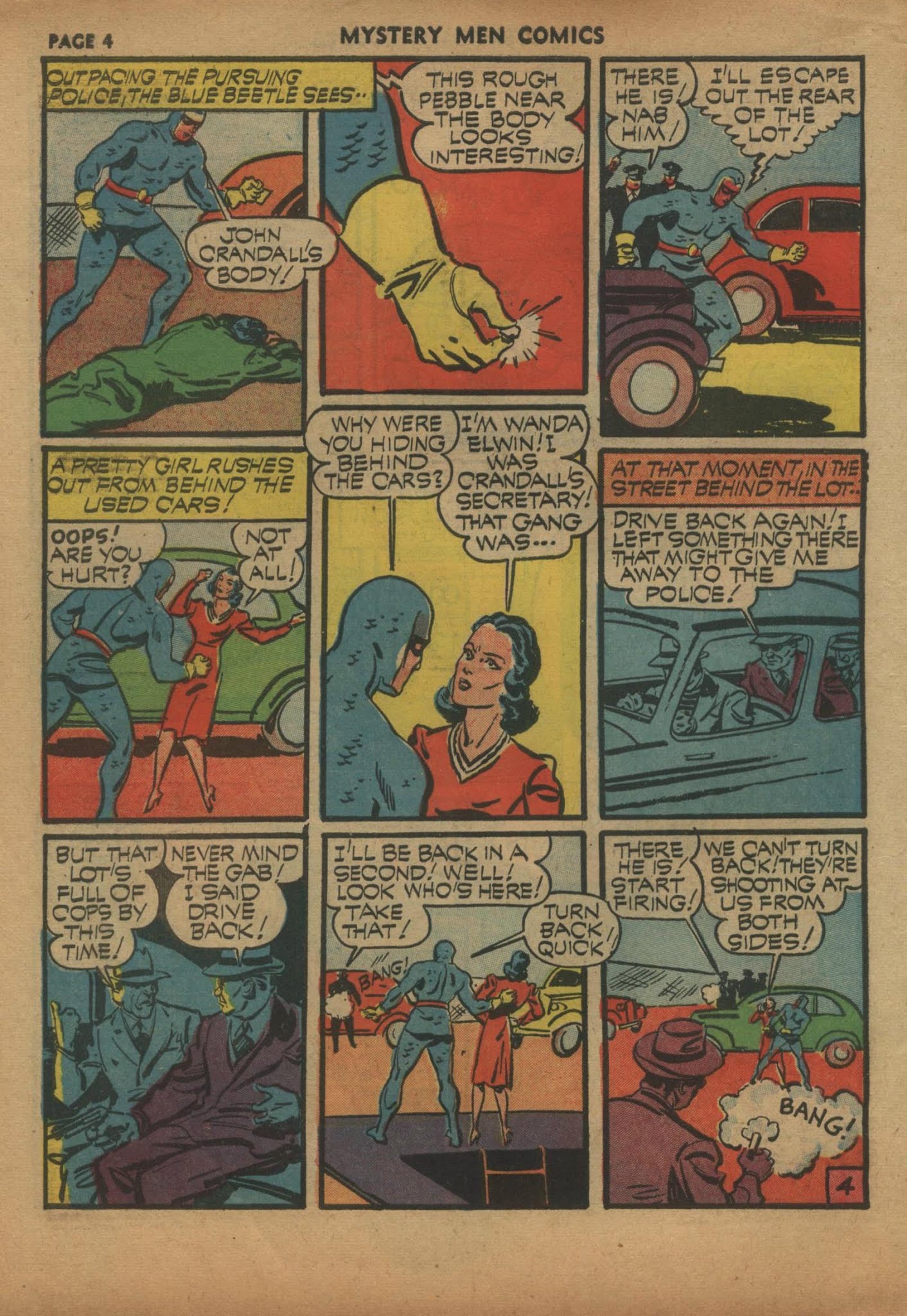 Read online Mystery Men Comics comic -  Issue #27 - 6