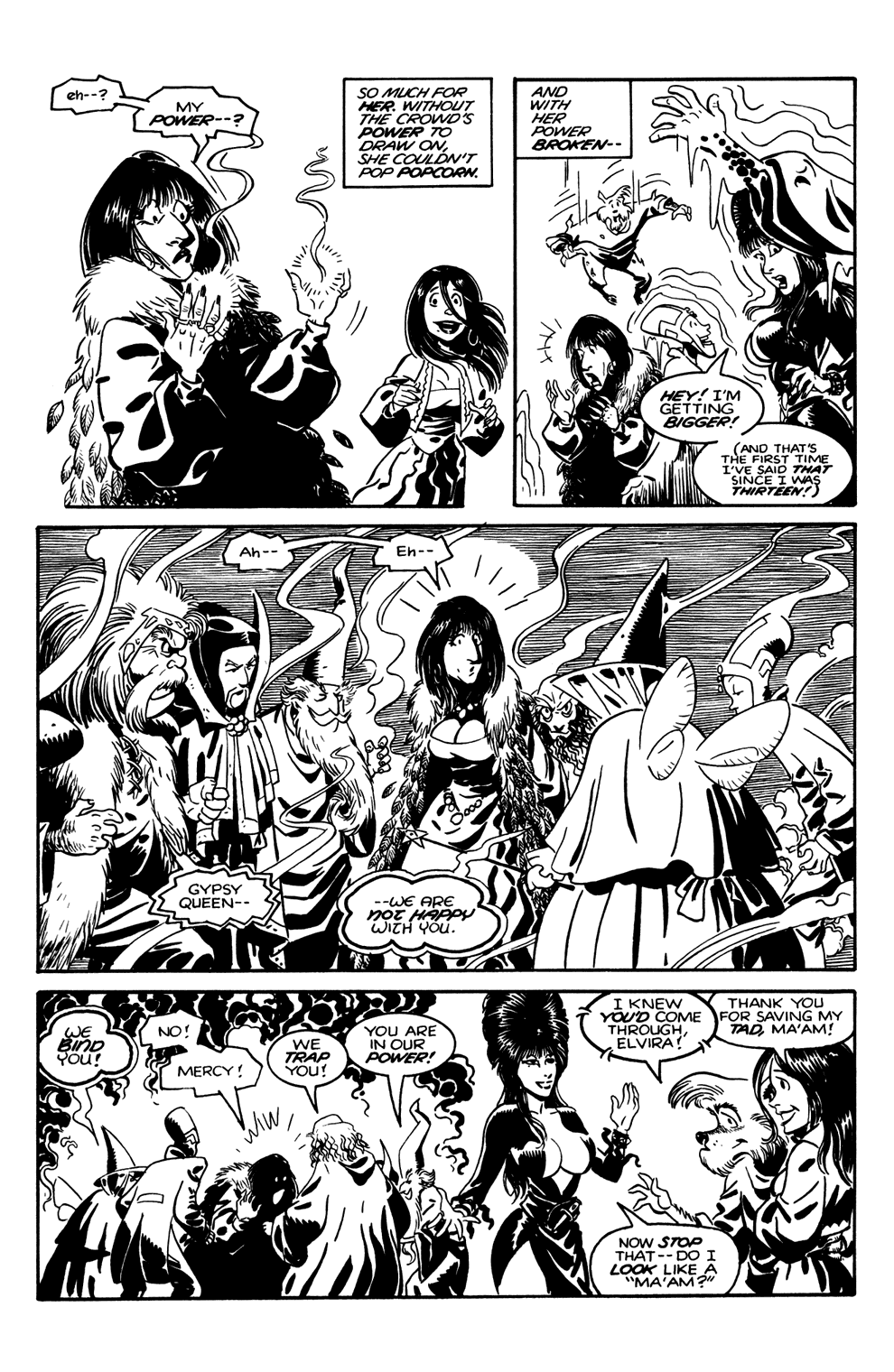 Read online Elvira, Mistress of the Dark comic -  Issue #3 - 15